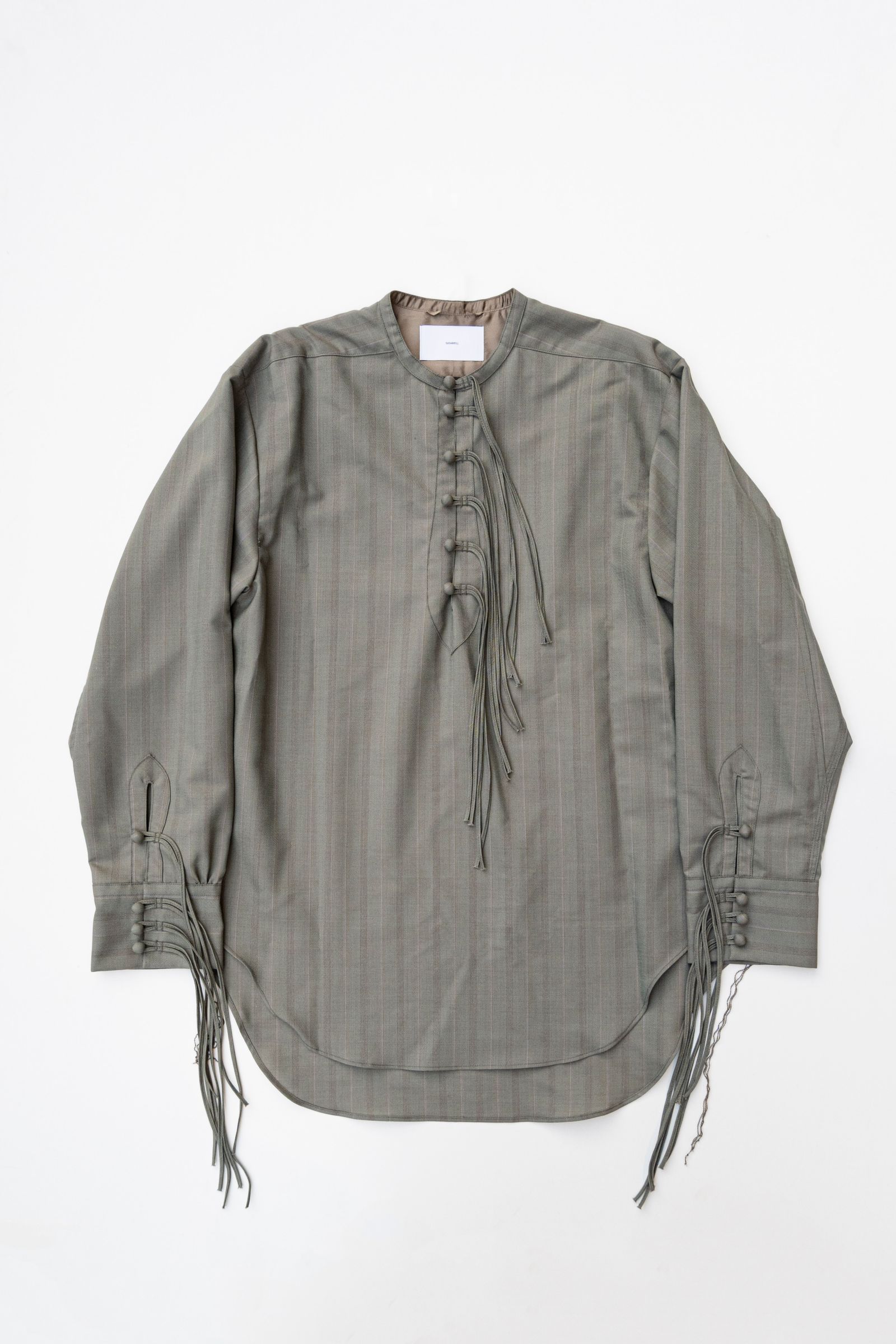 SUGARHILL - CHIKRAIN CORDED SHIRT / GREEN | Retikle Online Store