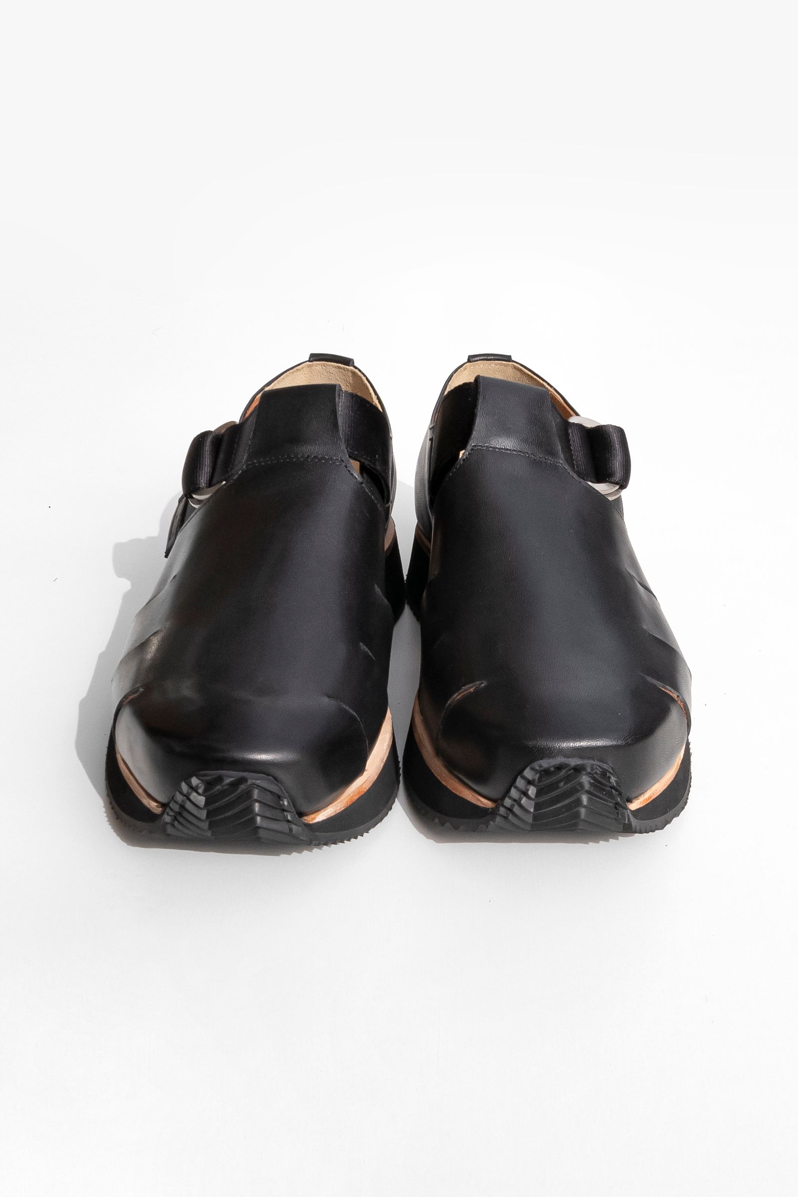 Belted gurkha shoes / Black