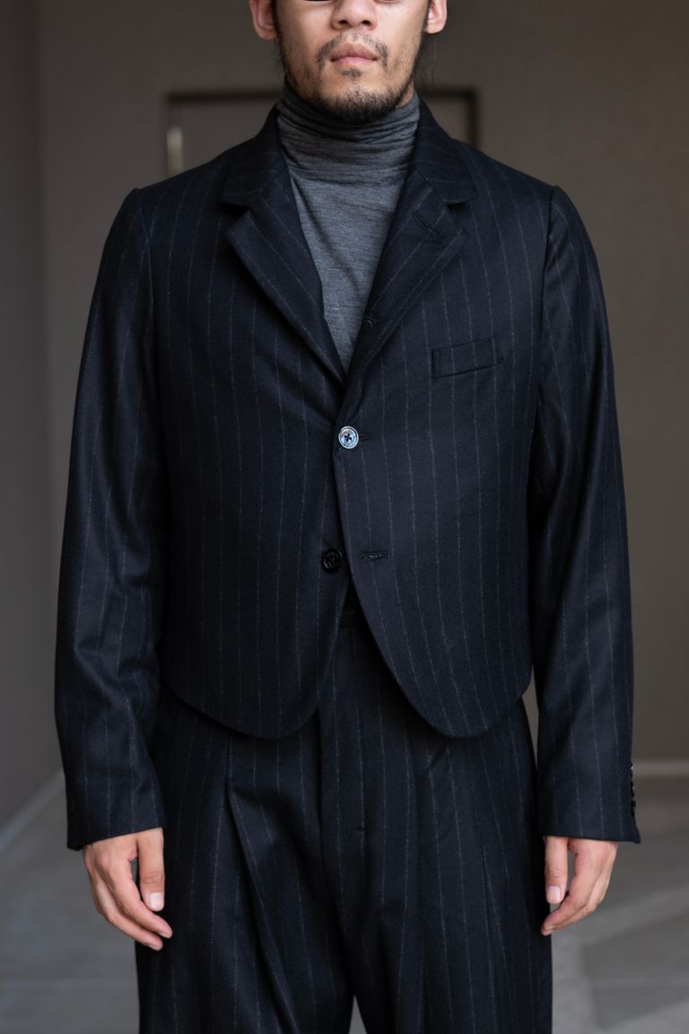 SHINYAKOZUKA - ANTIQUE JACKET / CHALK STRIPE | Retikle Online Store