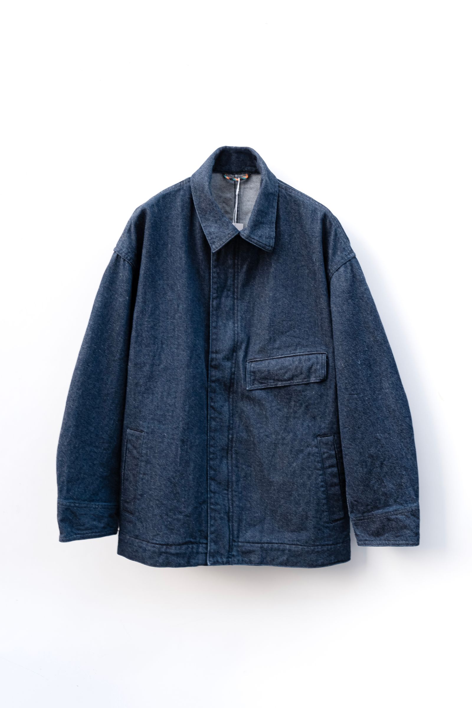 roundabout - Denim Chore Jacket / Indigo Blue | Retikle Online Store