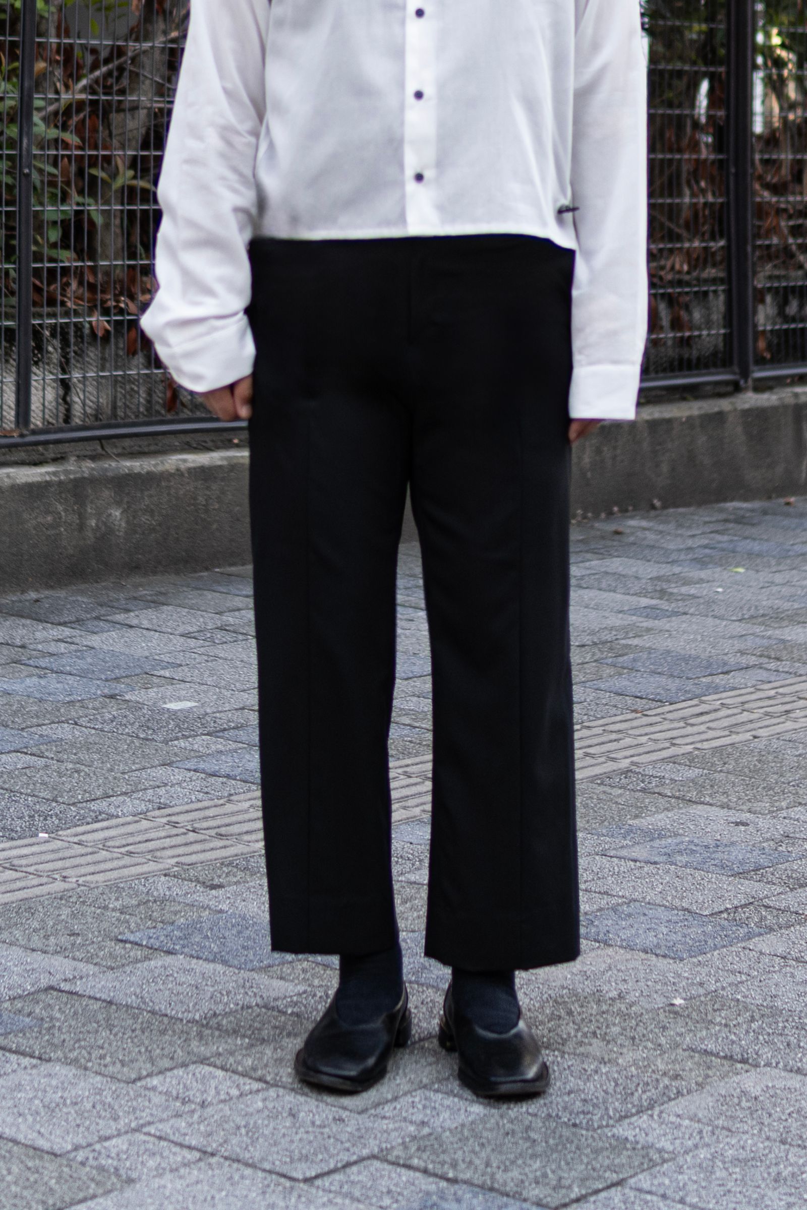 Dear, NOTHING SPECIAL TROUSERS / DAWN BLACK