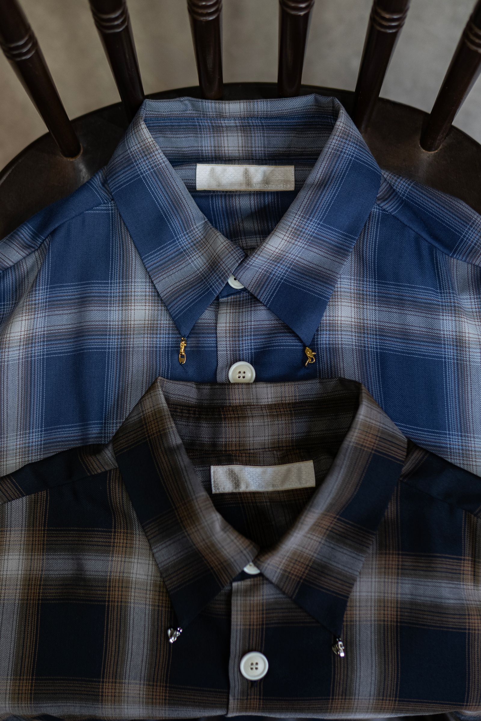 Ombre check SH / blk