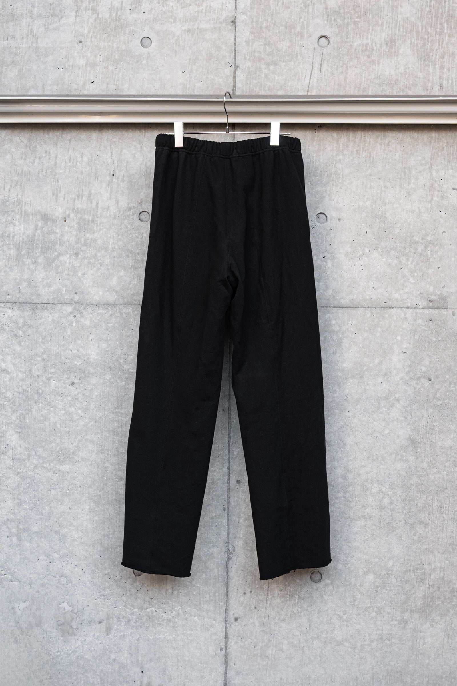 "COM" VINTAGE LIKE FRENCH TERRY / BLACK