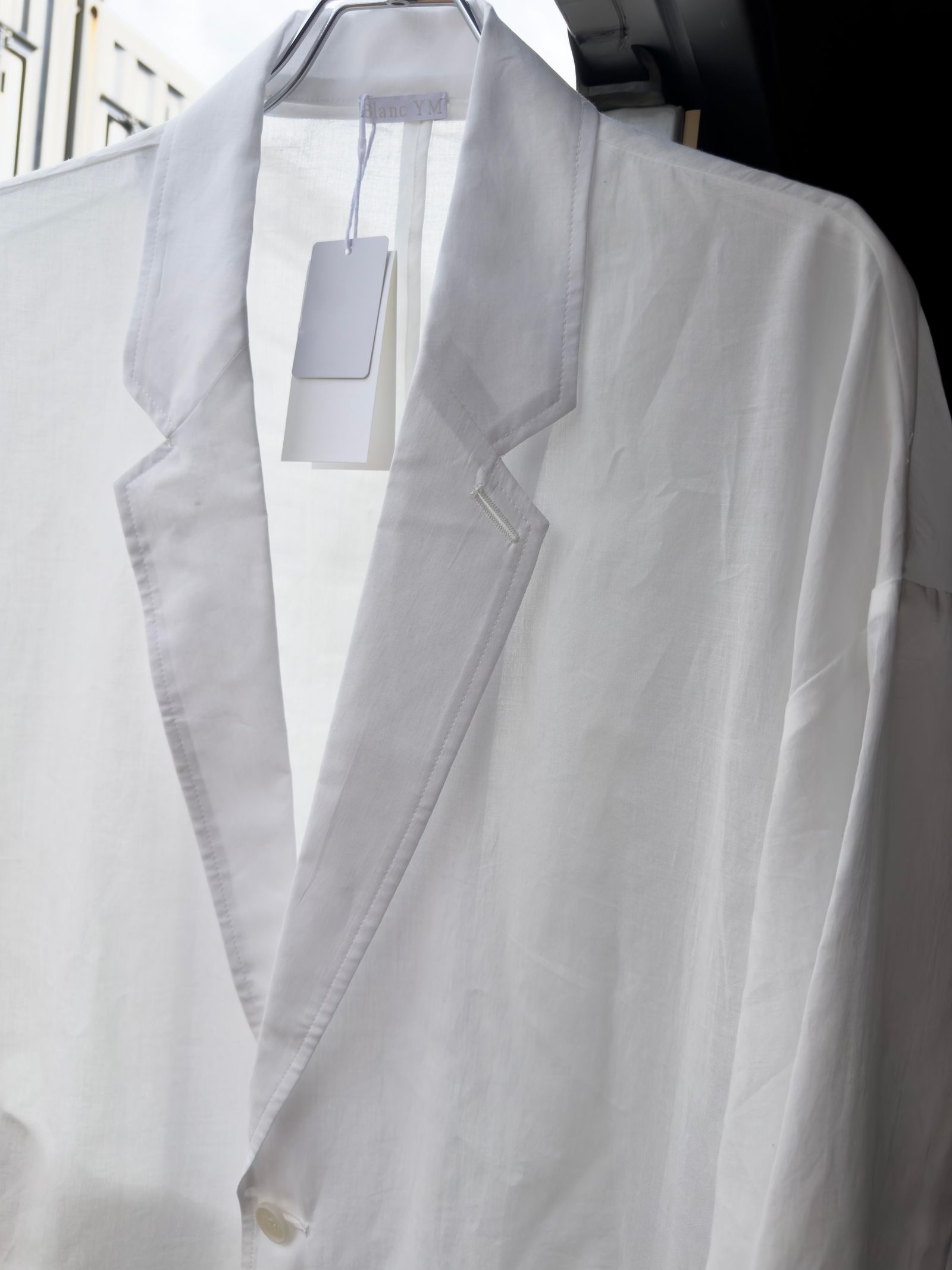 Superior Cotton Shirt JKT / White