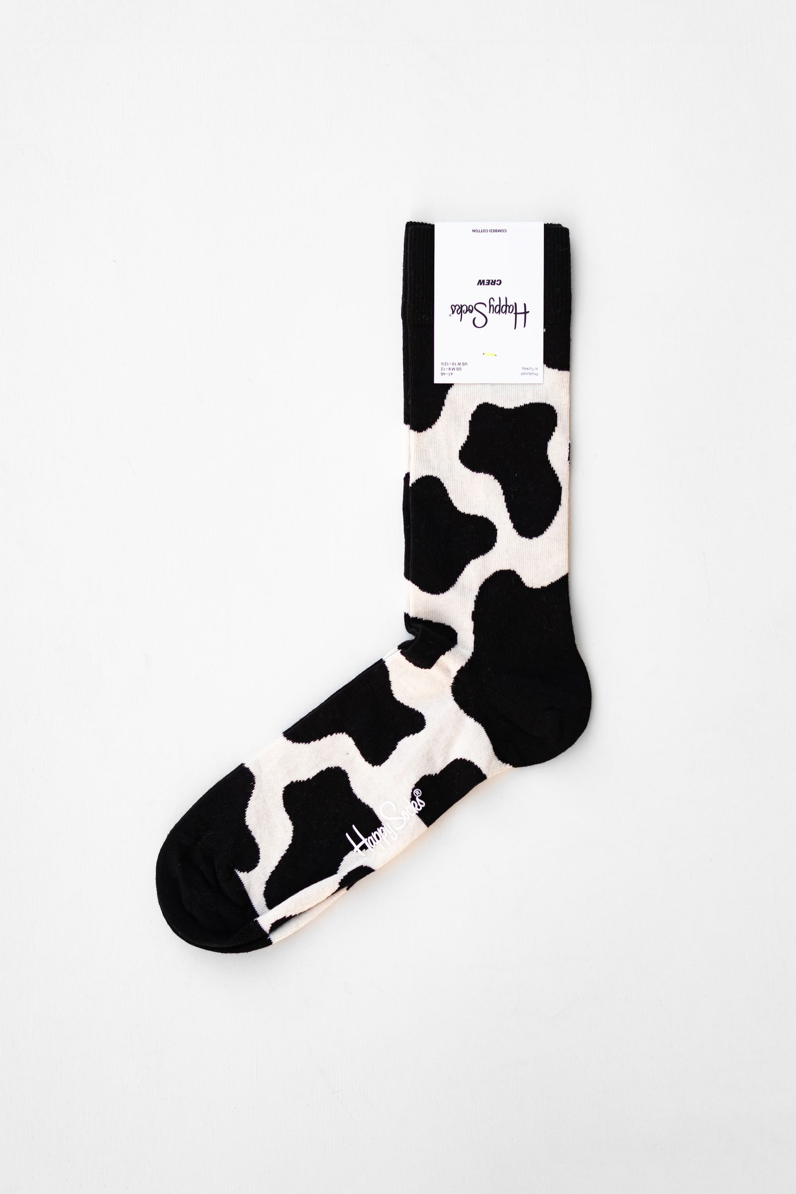 Happy Socks - Cow Sock / 牛柄クルーソックス | Retikle Online Store