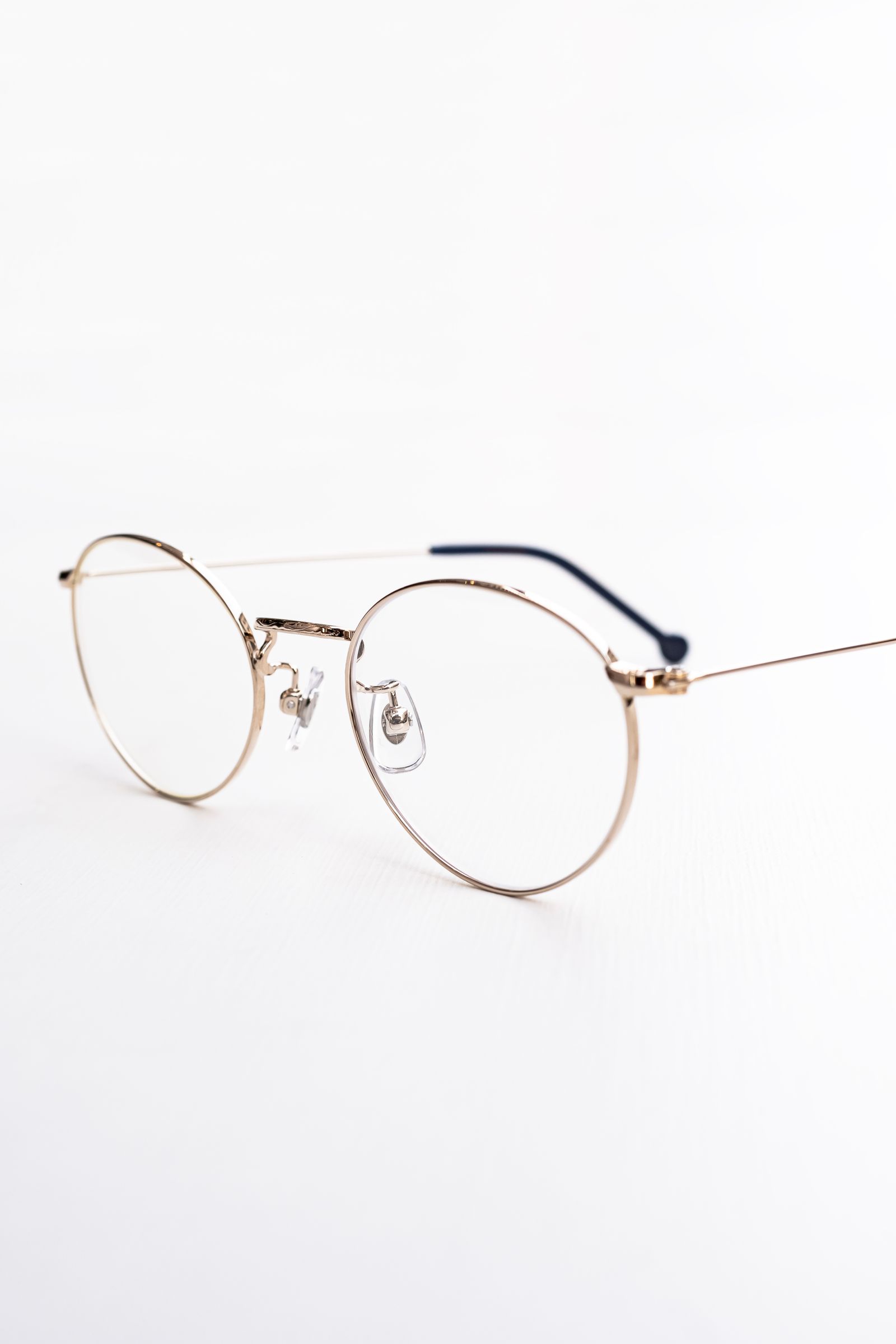 Cyan / WHITE GOLD【CLEAR LENS】