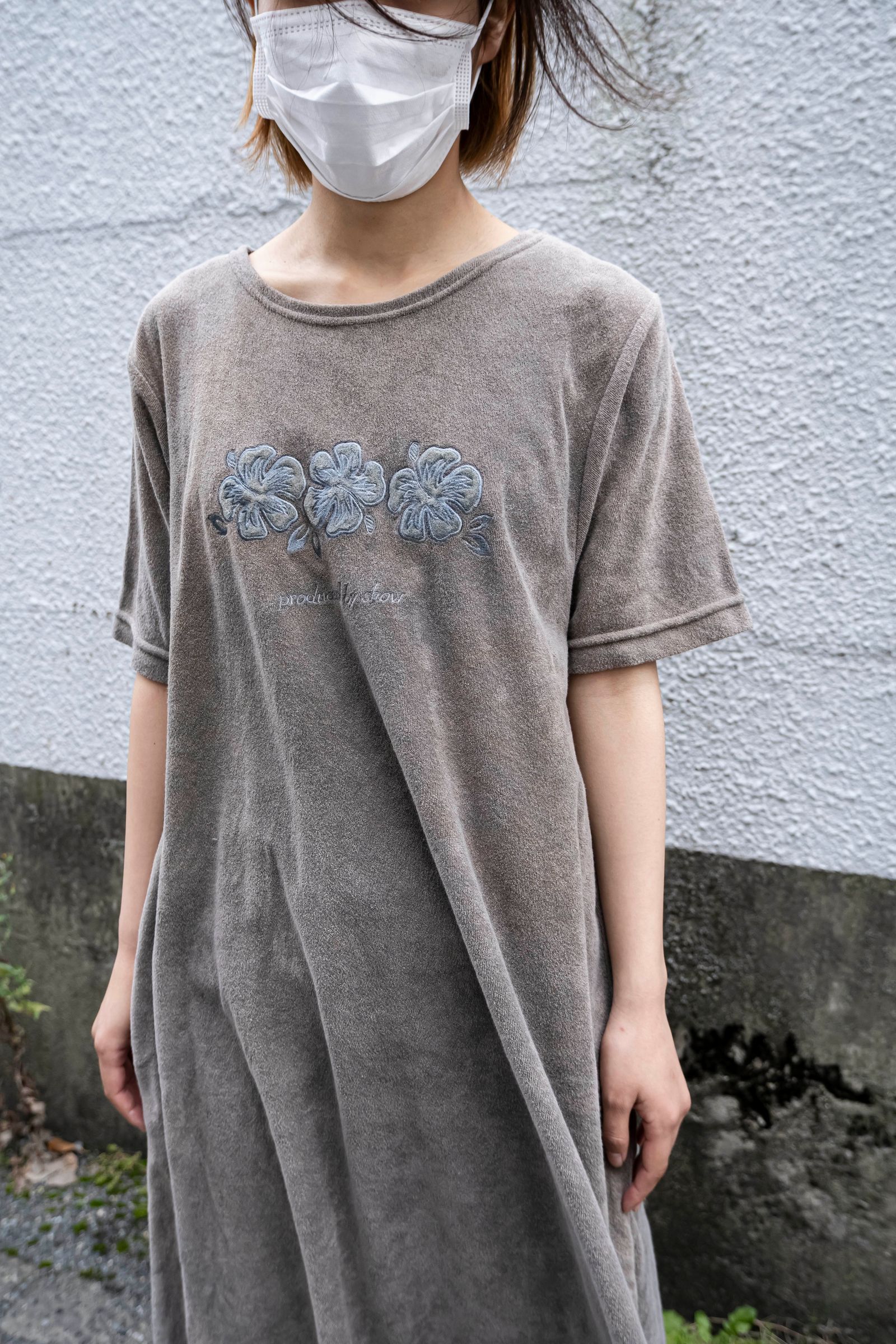 Remake "sumizome" dress