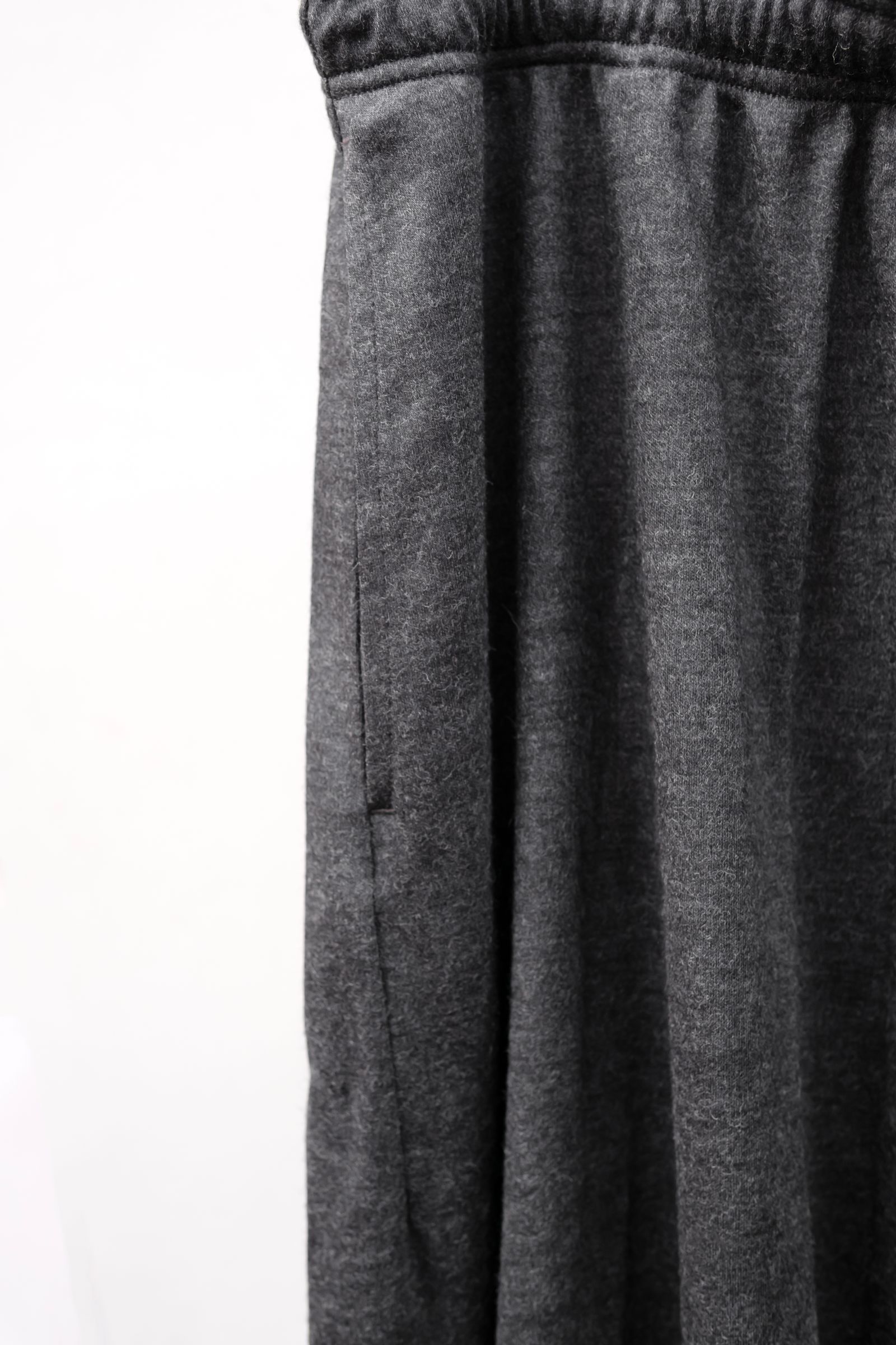 Italian jersey wide pants / gray