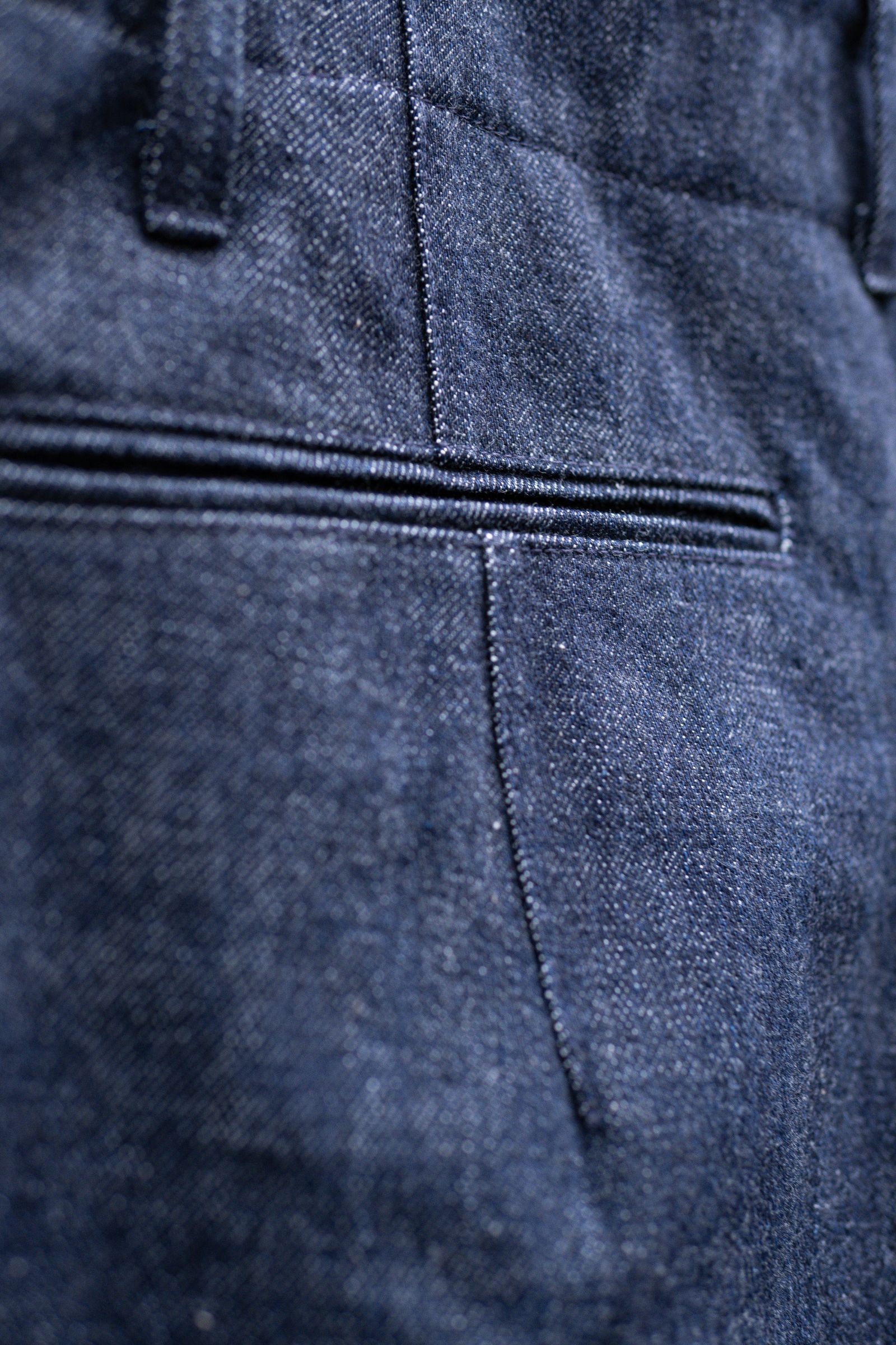 Three-D 12oz bottom / indigo