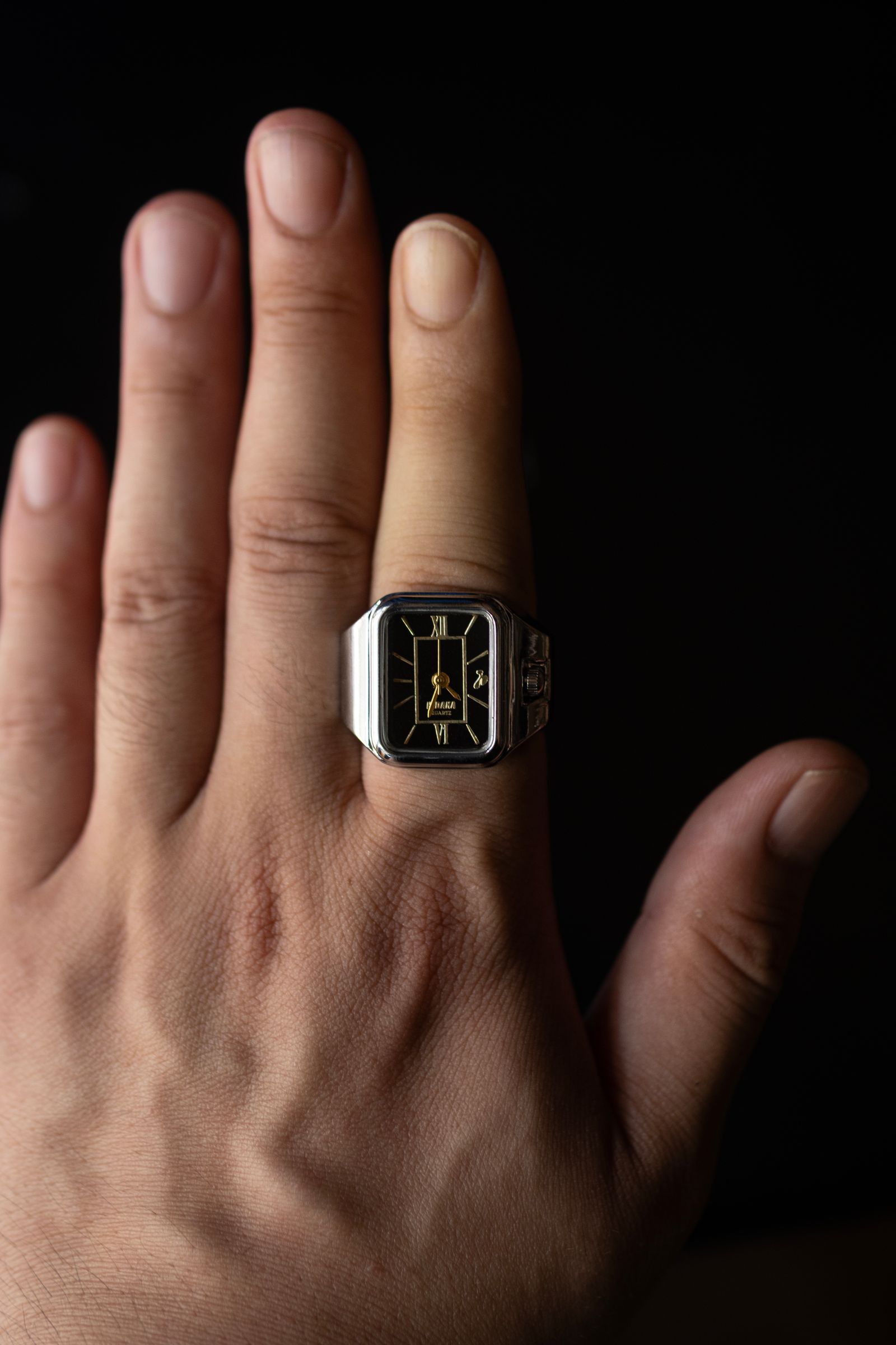 LEGACY RING WATCH / Black