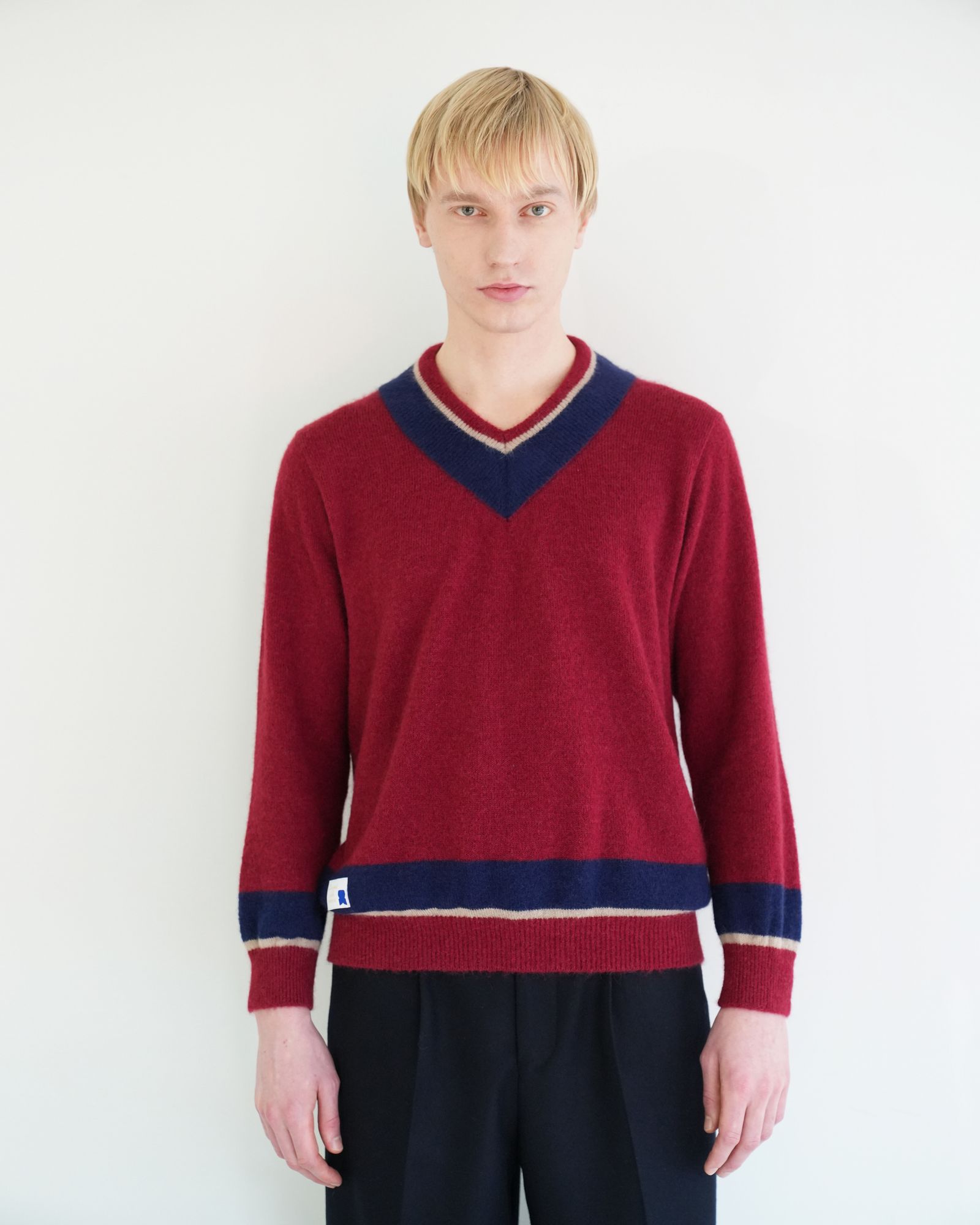 ALPACA TILDEN KNIT / RED
