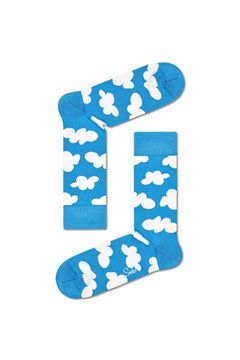 Cloudy Sock / 雲柄クルーソックス