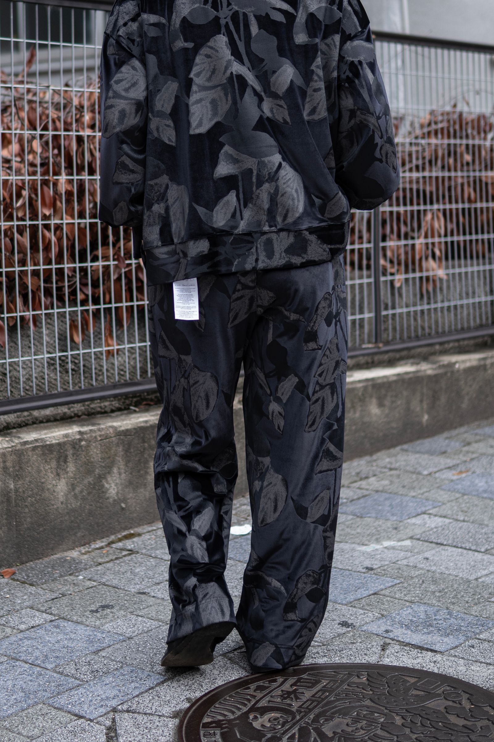 3tuck Easy Pants / BLACK