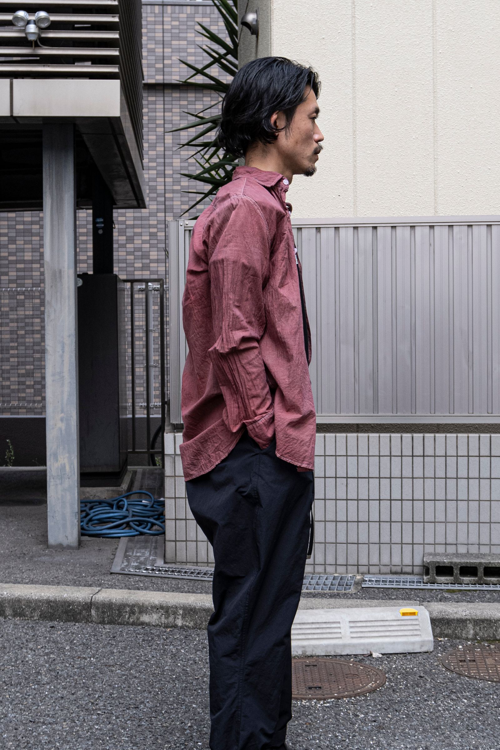 Remake "Red" Stripe Shirt