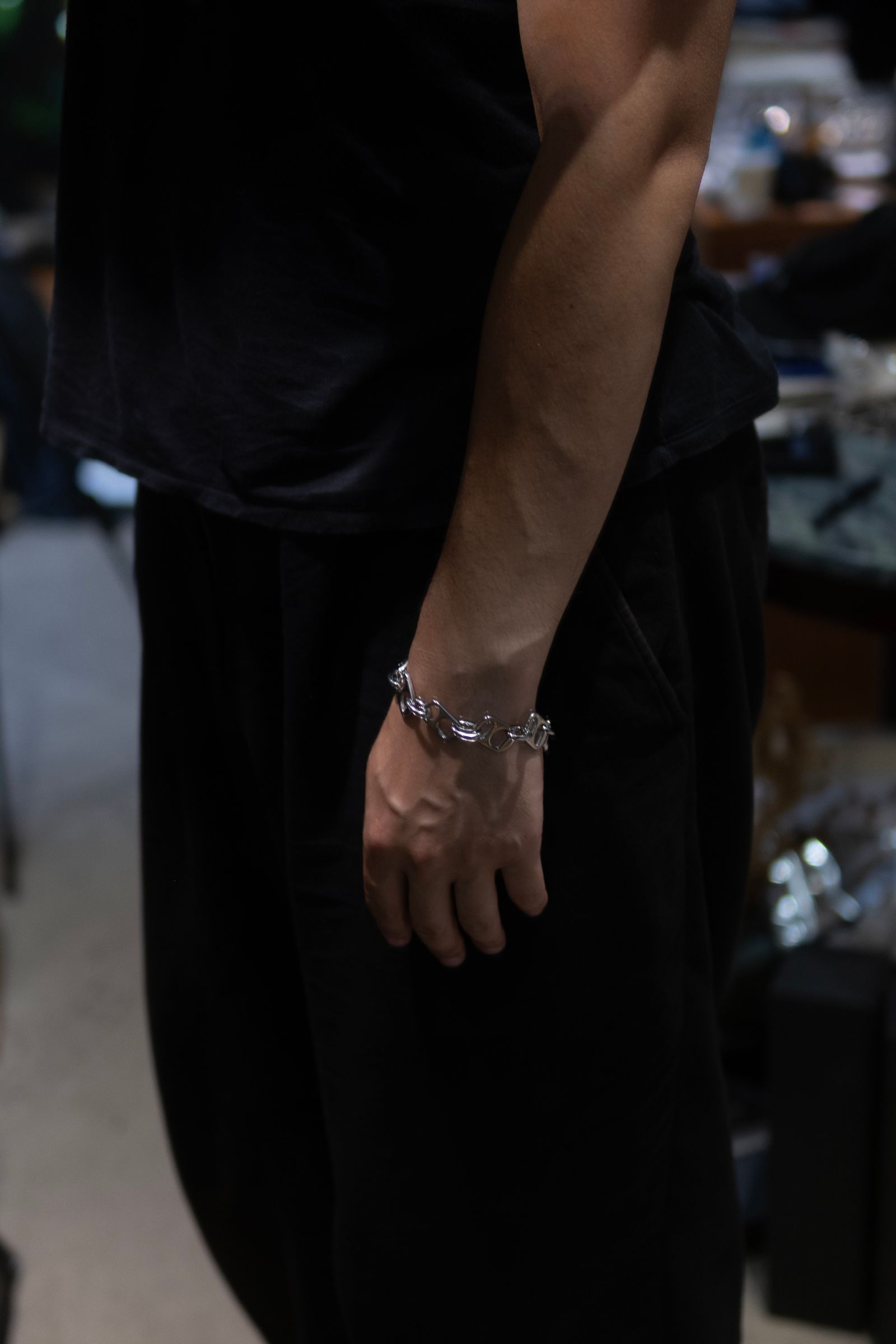PULL TAB BRACELET / SILVER