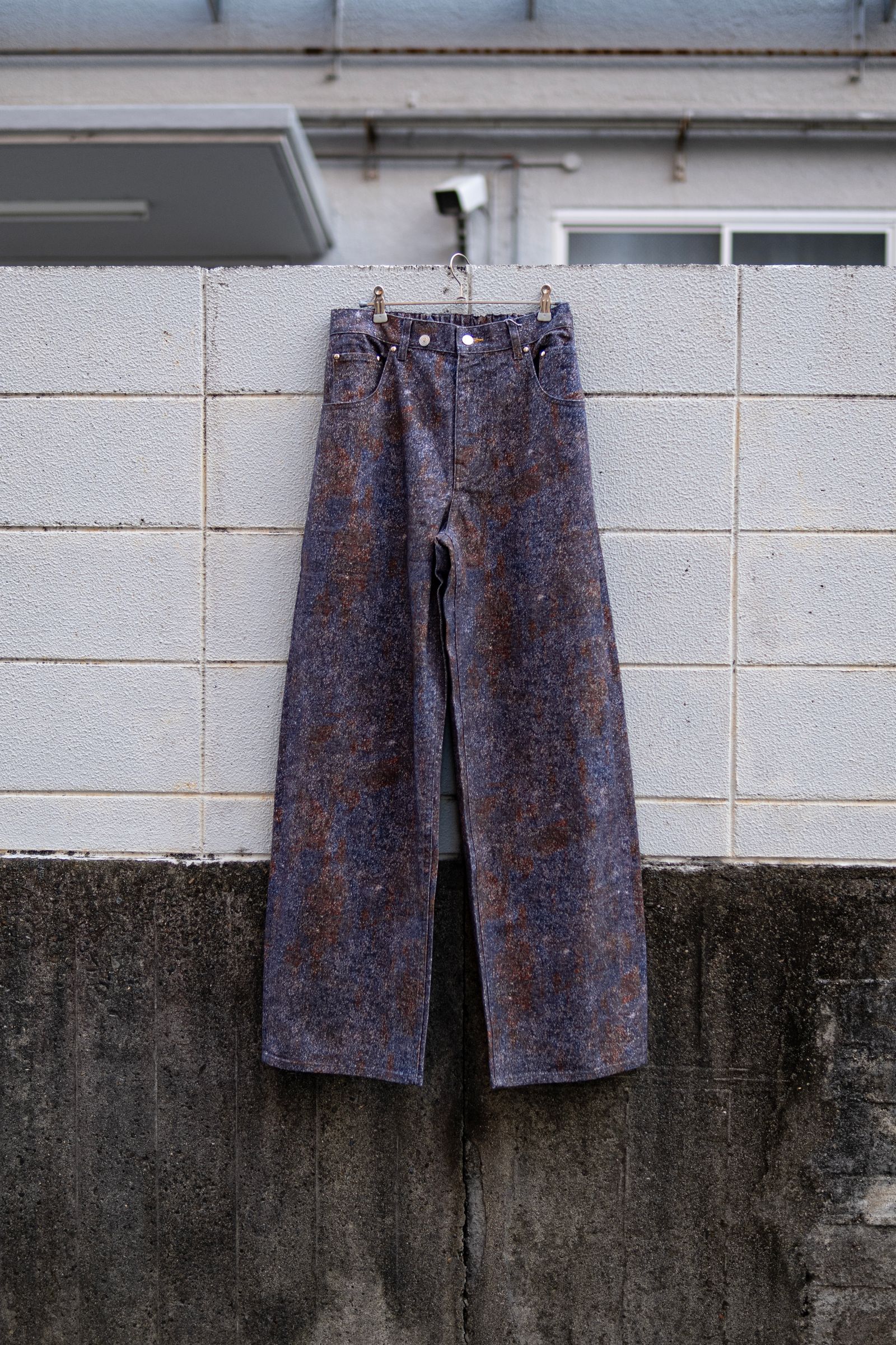 “Sabi” Denim Pants / RED