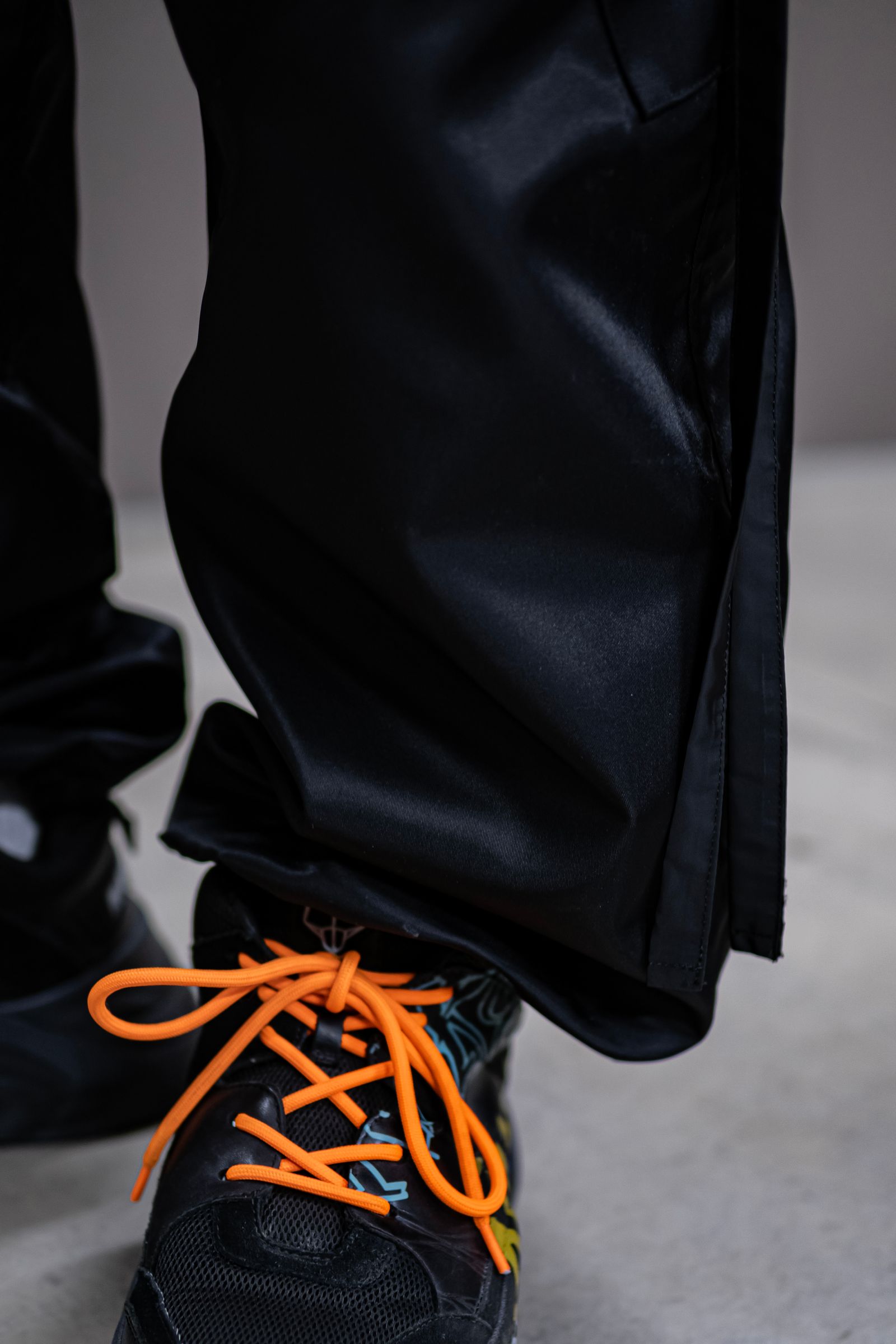 Nylon tech cargo pants