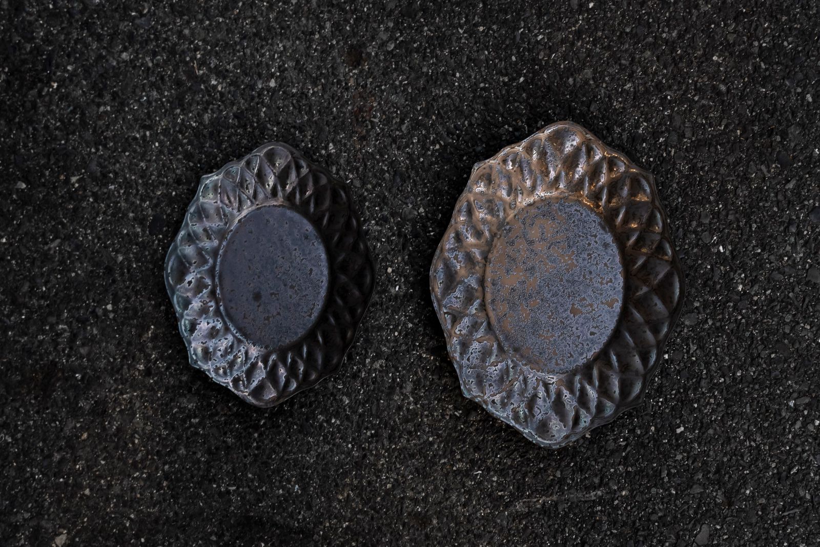 cushion plate -黒煌- L / 平皿