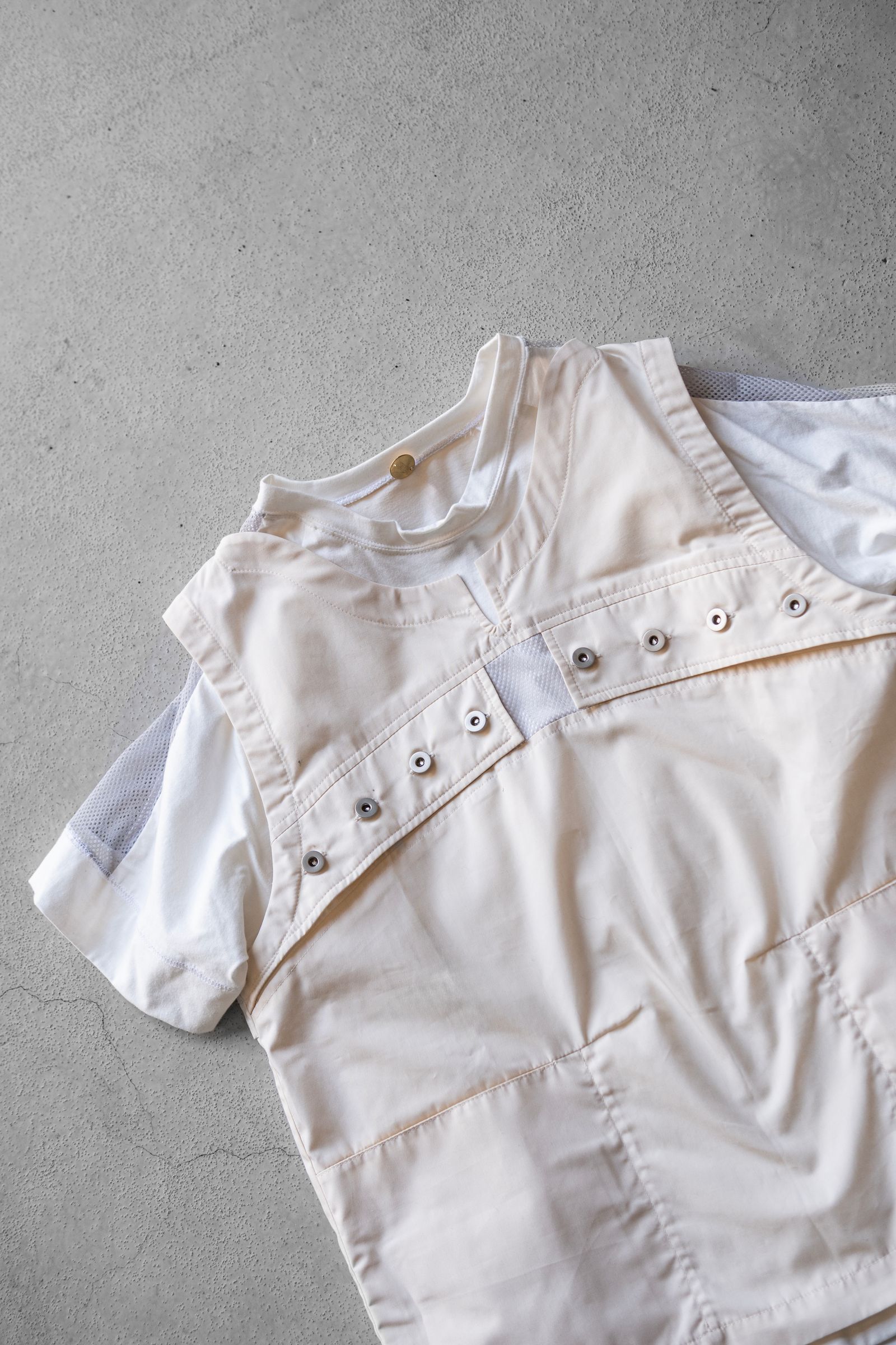 Tech 2way T-shirt / White