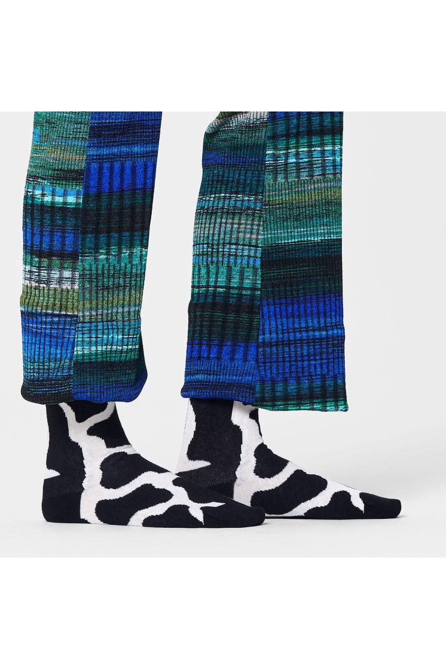 Cow Sock / 牛柄クルーソックス