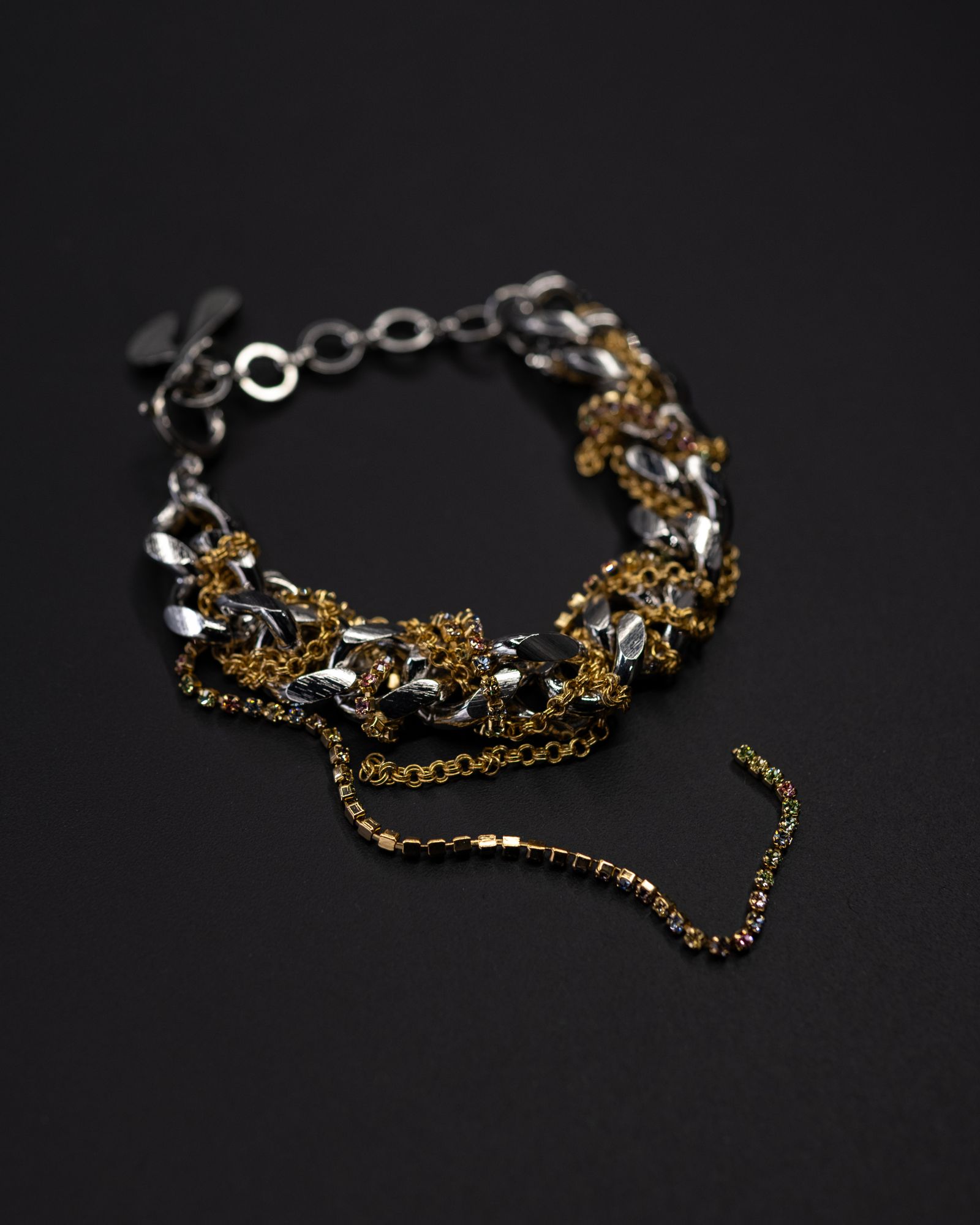 Broken "Miçanga" Bracelet / Silver