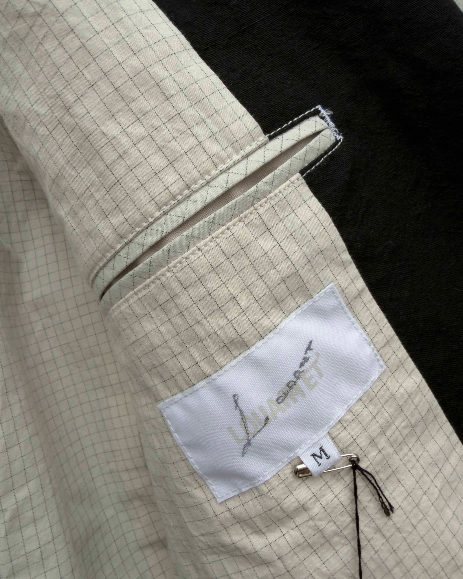 SEPARATE PATCH POCKET CEREMONY JACKET / Black