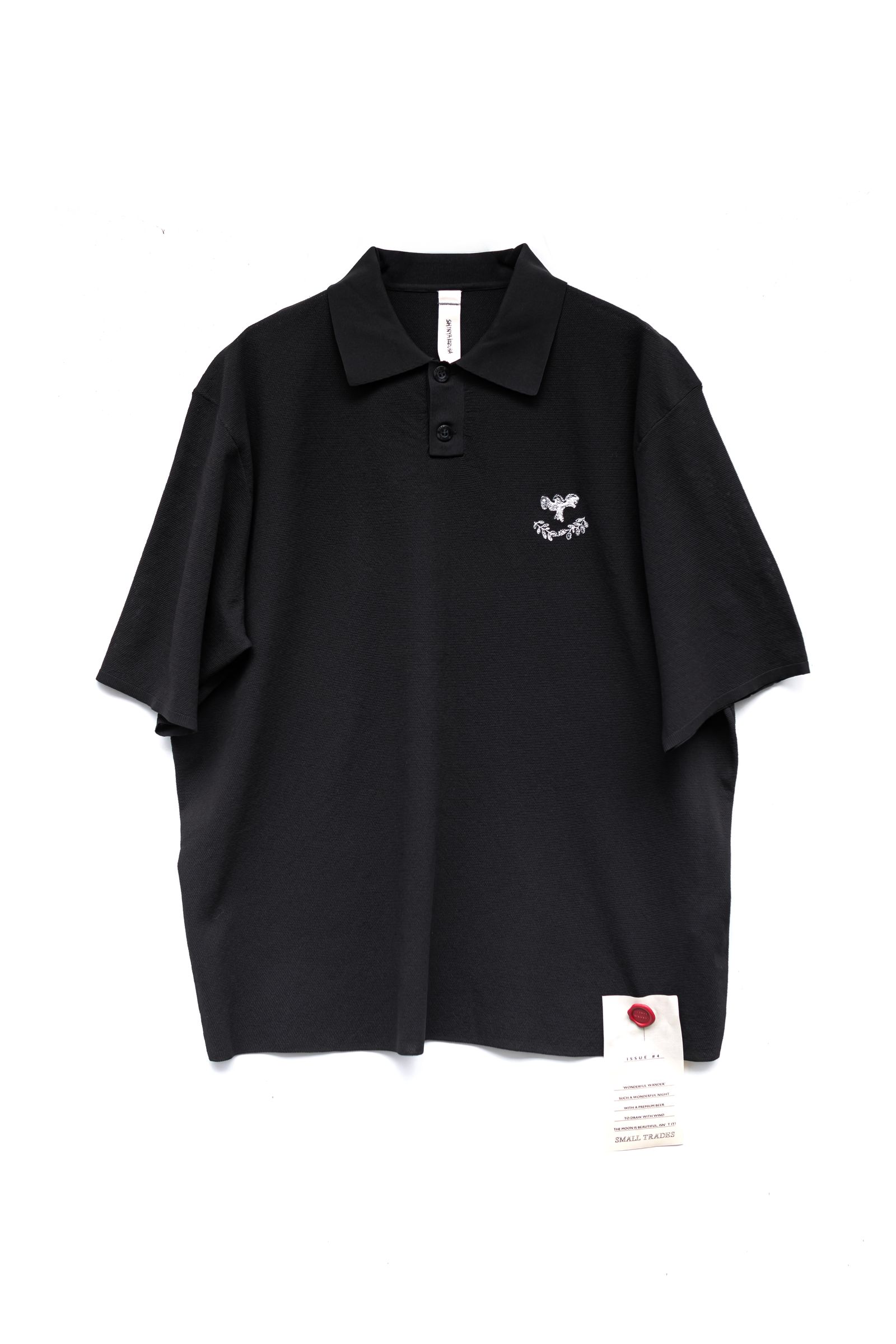 SHINYAKOZUKA - MASSIVE POLO / BLACK | Retikle Online Store