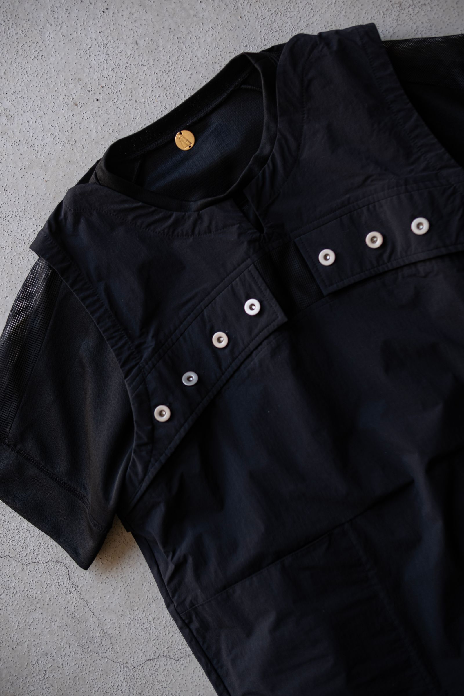 Tech 2way T-shirt / Black