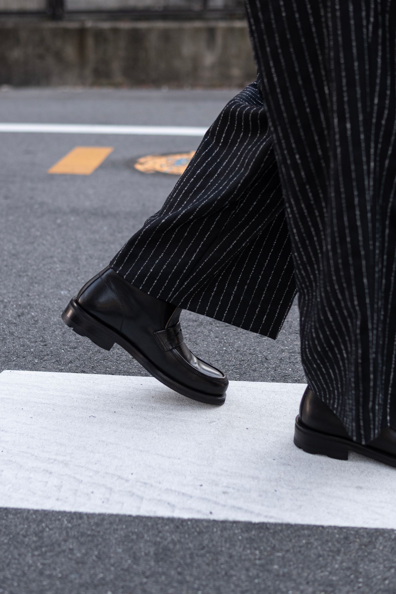 Chukka loafers / Black