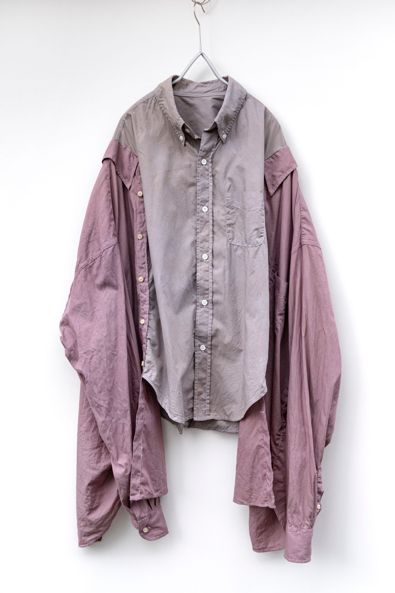 Remake over docking shirt / リメイクオーバードッキングシャツ