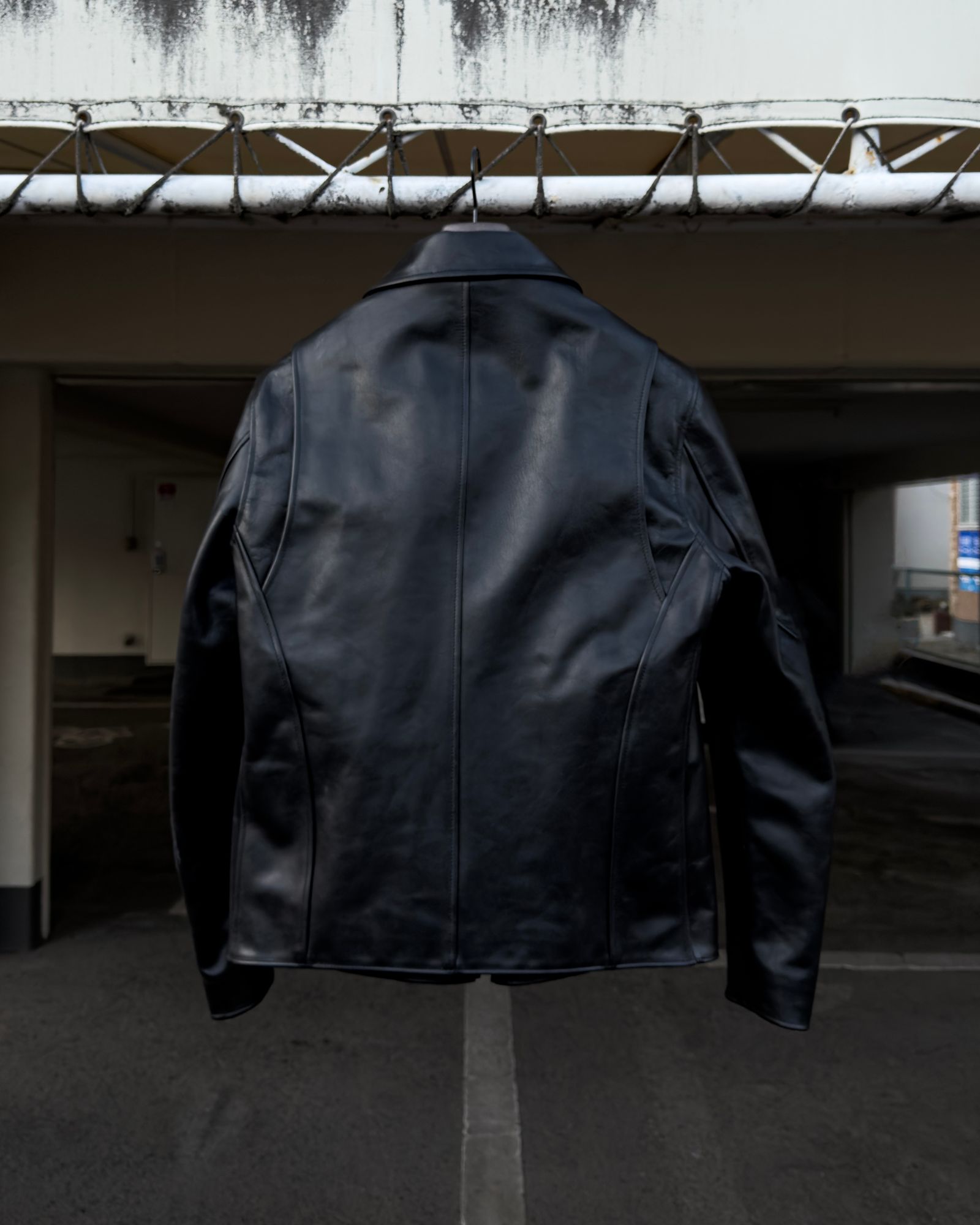 single jacket / BLACK