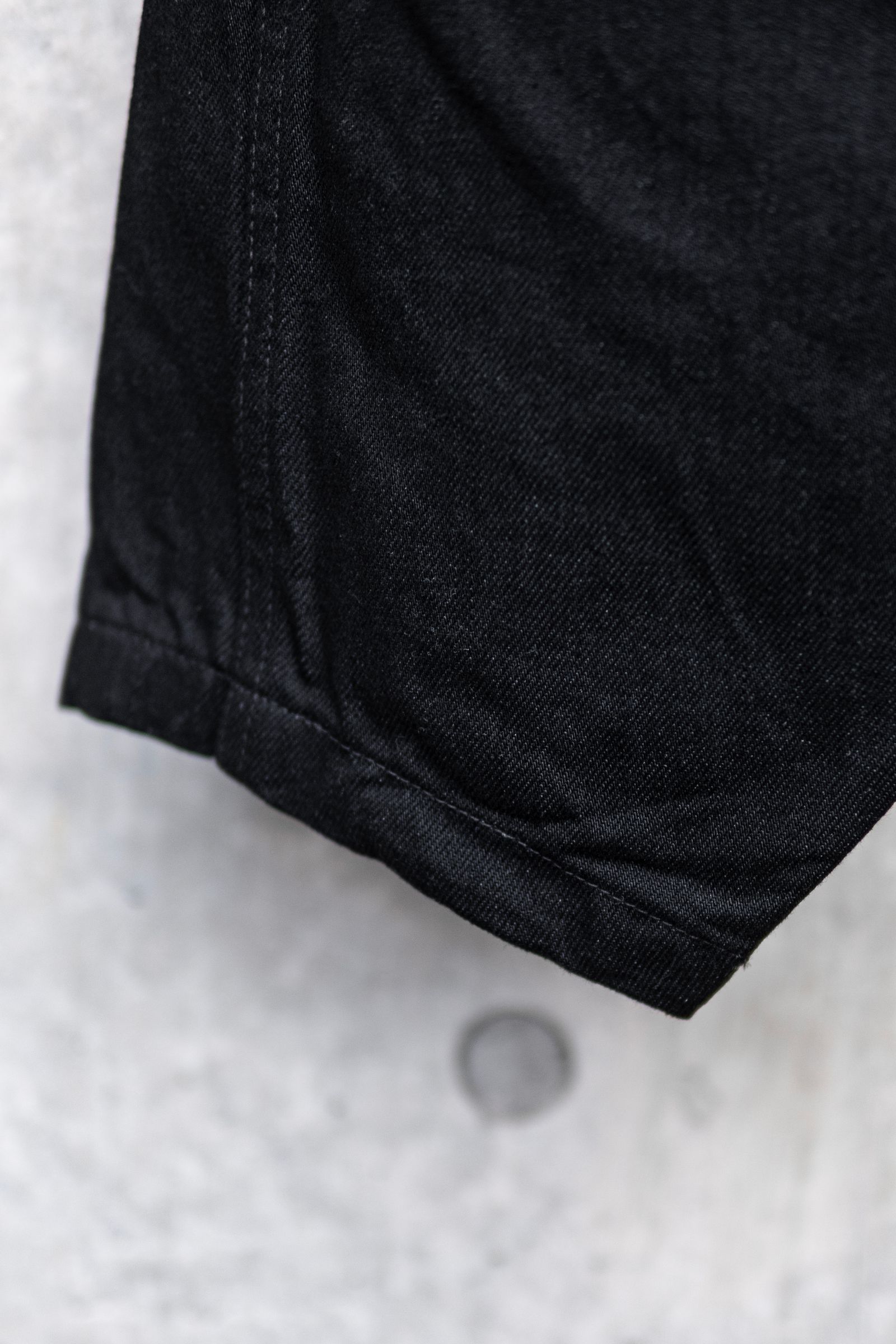 Denim Tapered Pants / Black