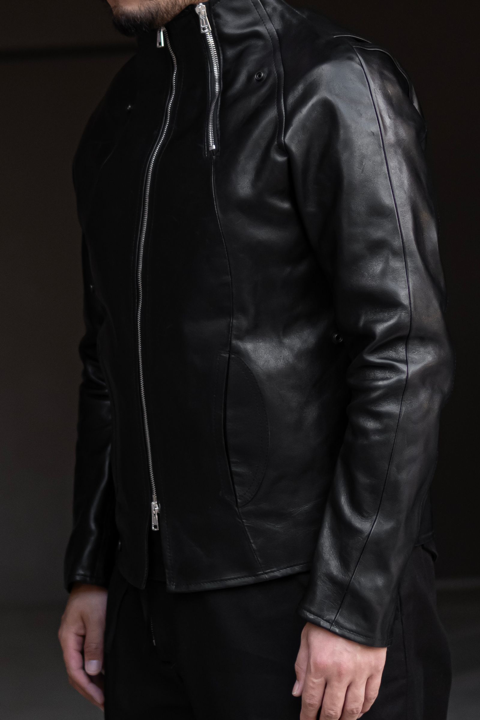 【LIMITED EDITION】Doublezip leather jacket