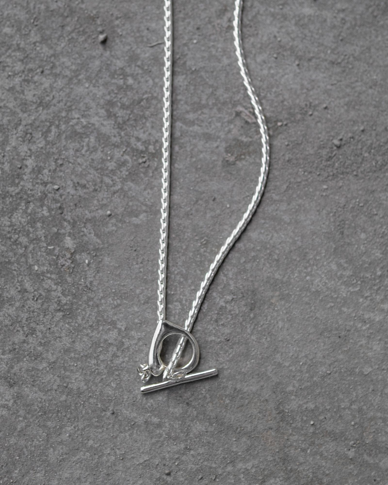 Severus Clasp Necklace / Silver