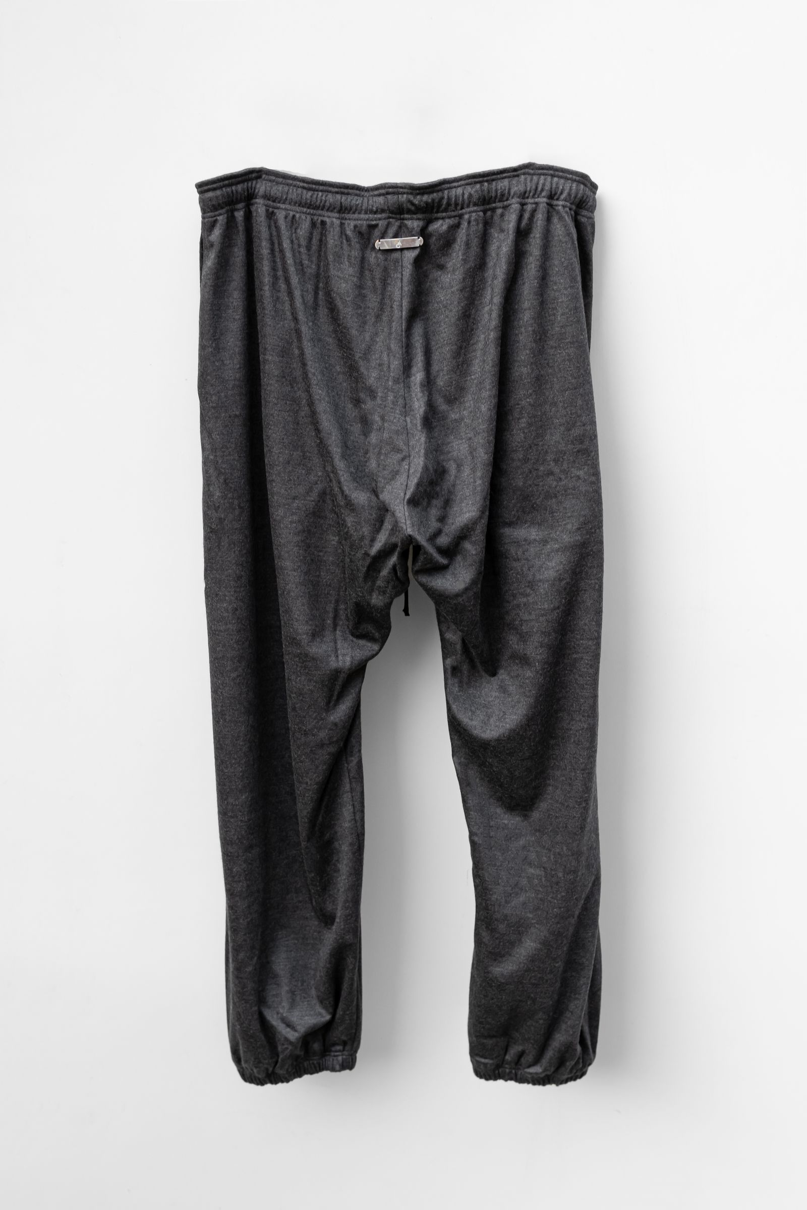 Italian jersey wide pants / gray