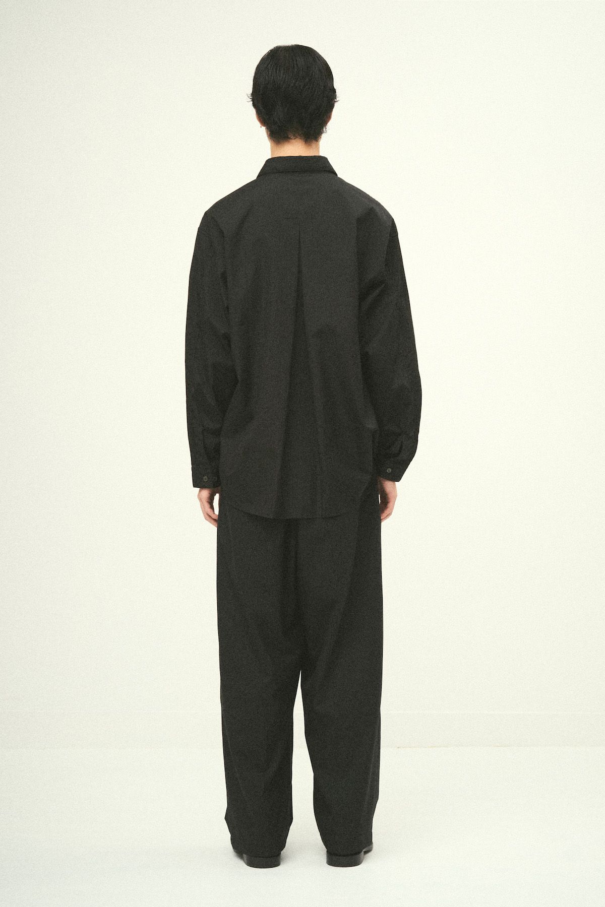 SOFT BROAD SHIRT / Black