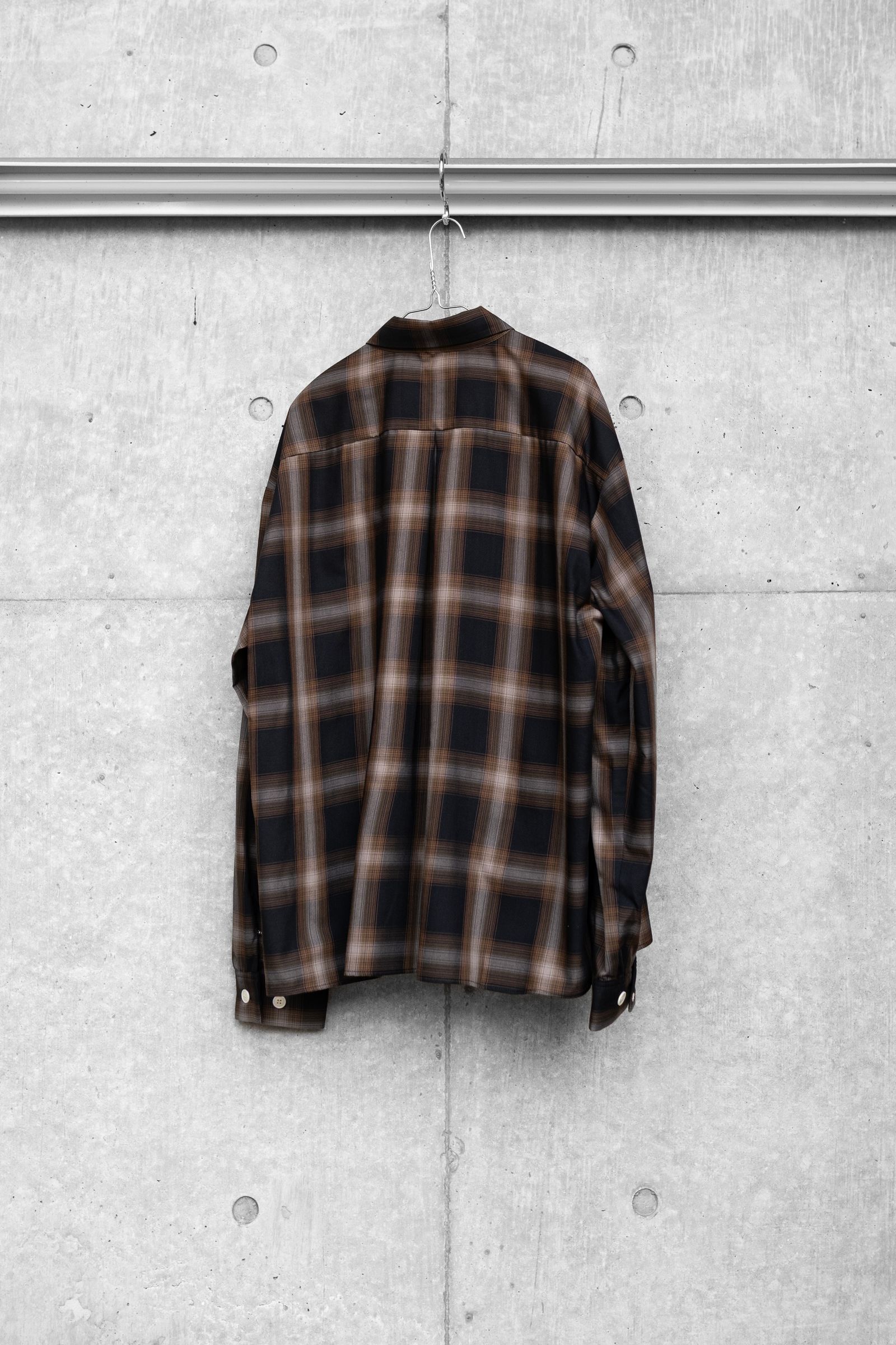 Ombre check SH / blk