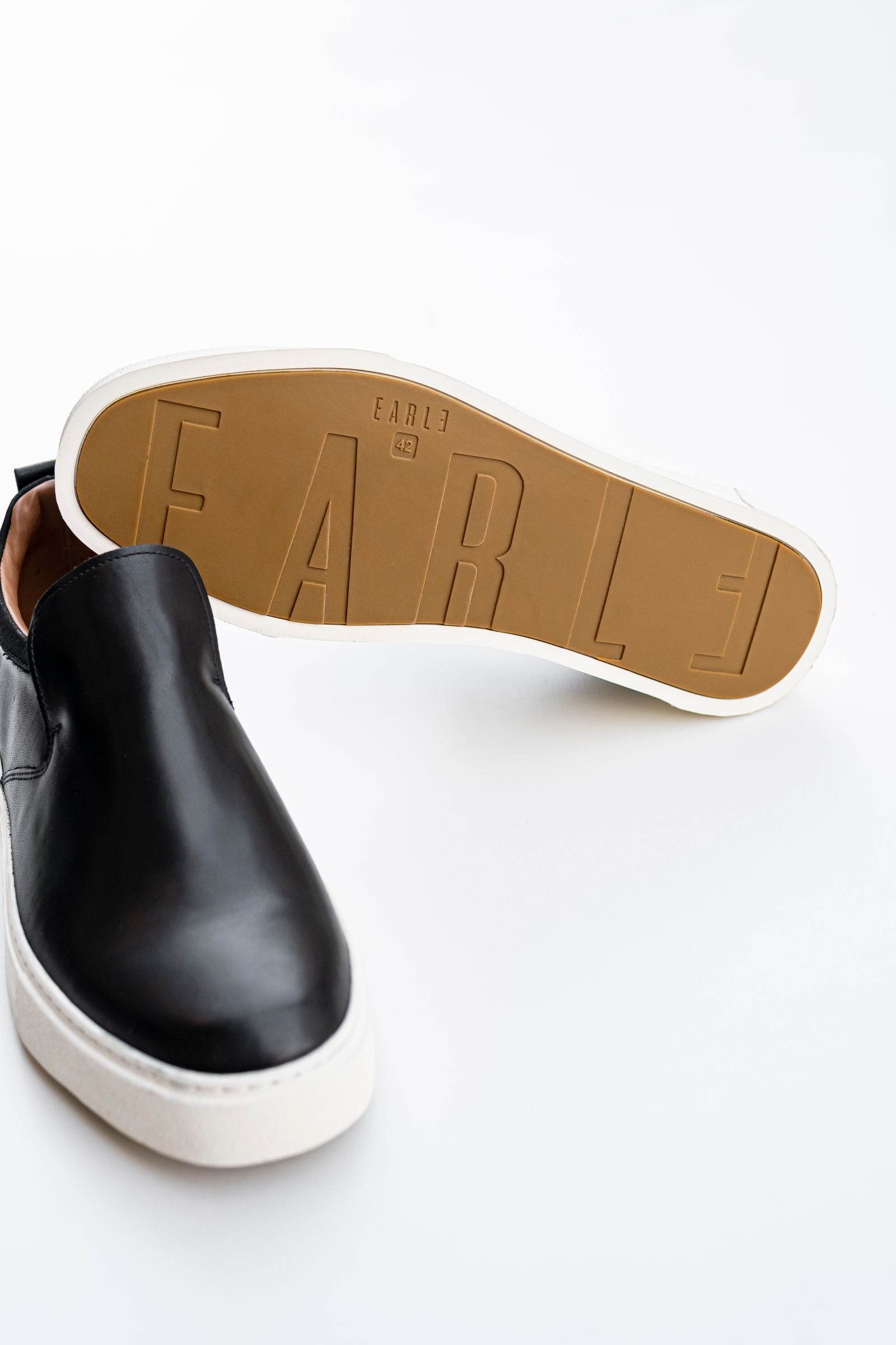 Drape slip-on sneakers / Black