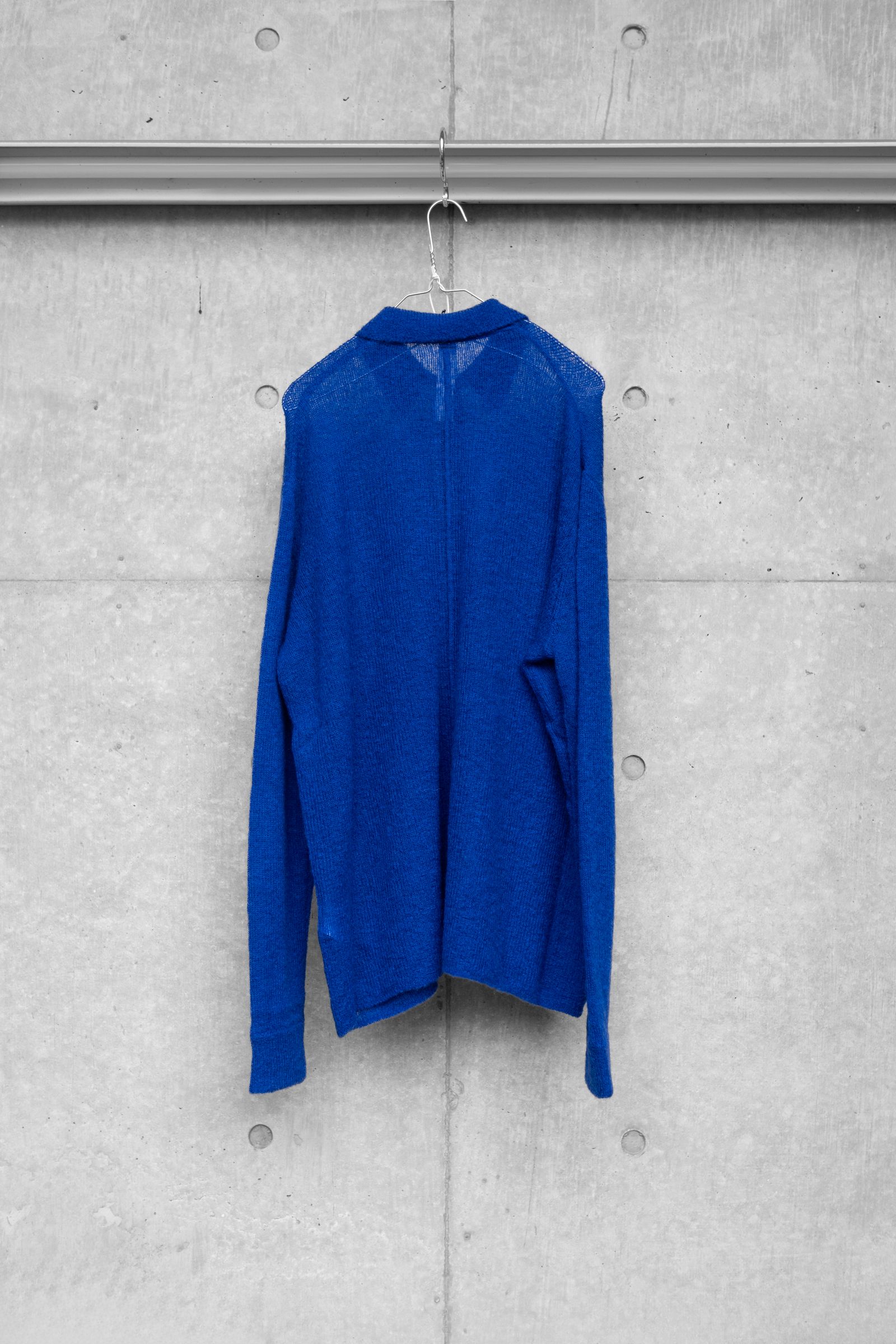 NOTHING SPECIAL KNITTED SHIRT / BREATH TAKING BLUE
