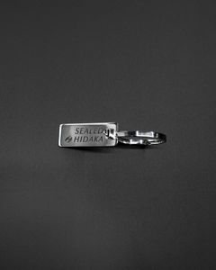 Seal-tag Key Ring / Silver