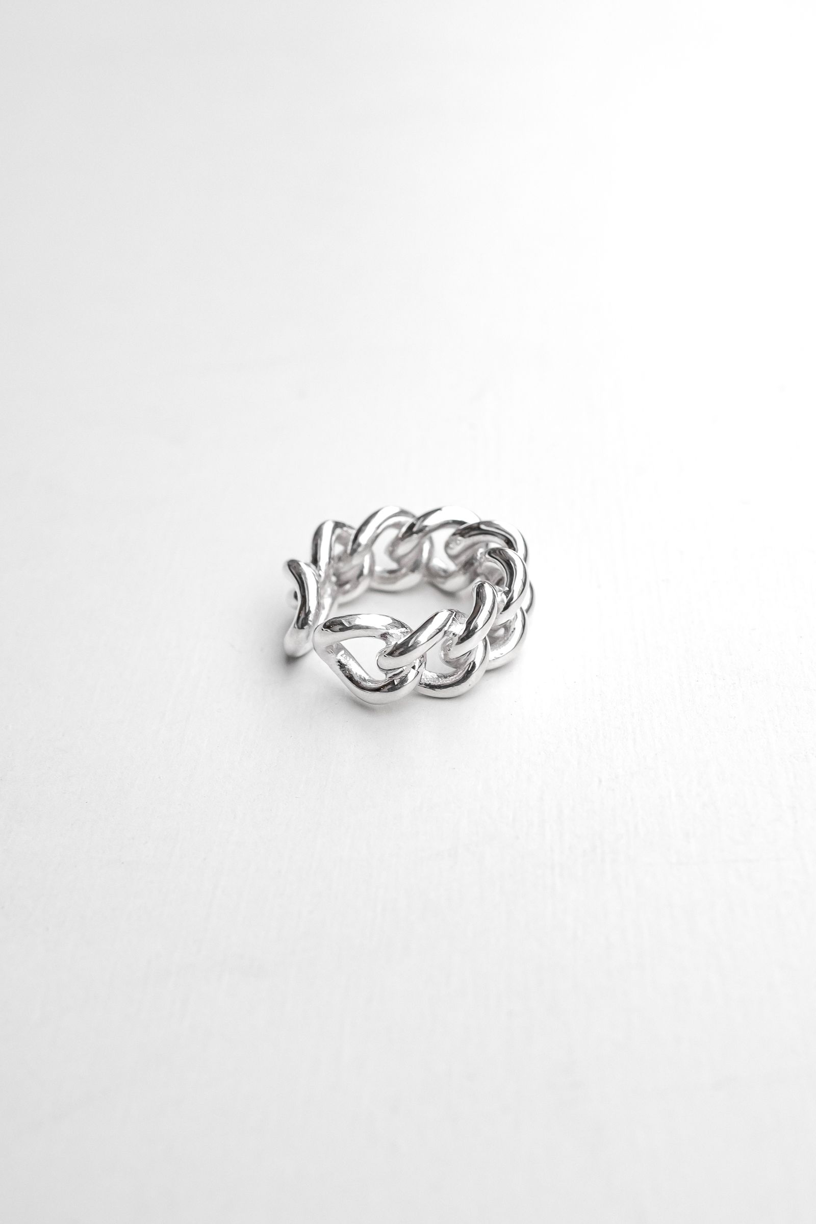 roundabout - Silver Chain Ring / Silver | Retikle Online Store