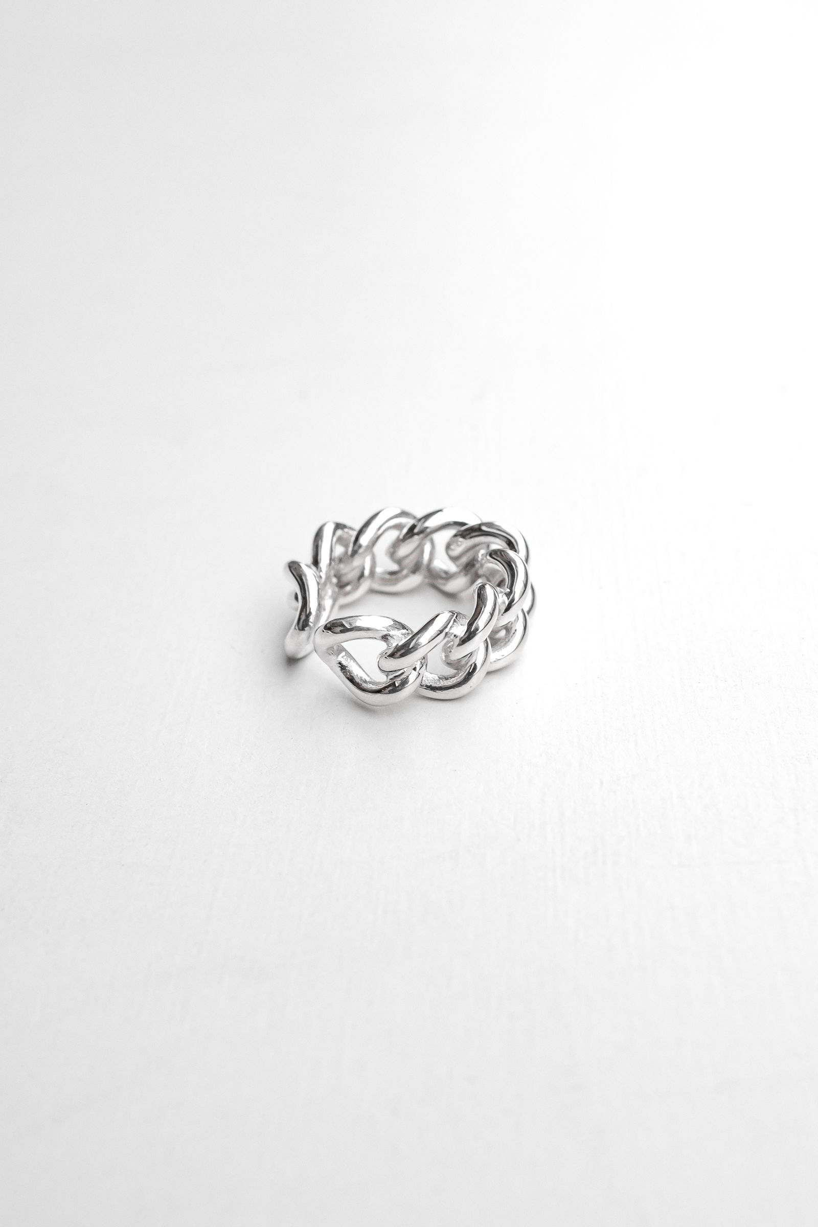 Silver Chain Ring / Silver