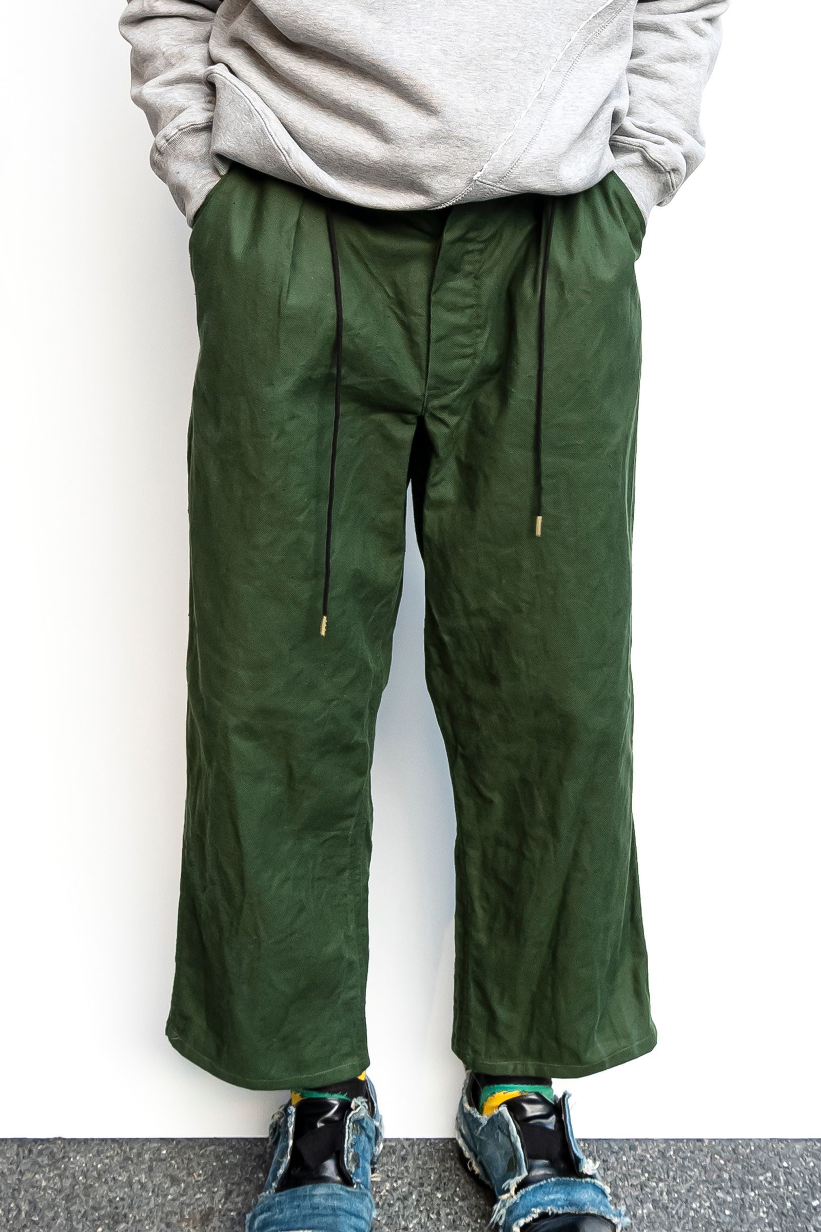 Swedish Army Remake Utility Pants /  スウェーデン軍リメイクユーティリティワイドパンツ
