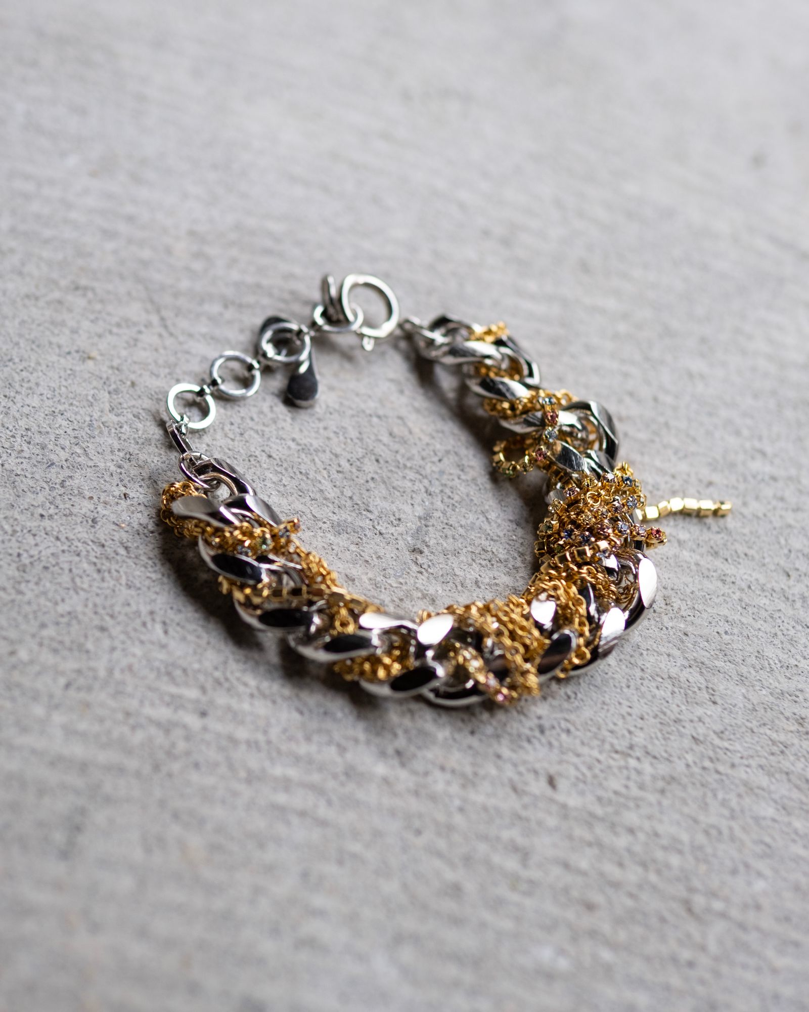 Broken "Miçanga" Bracelet / Silver