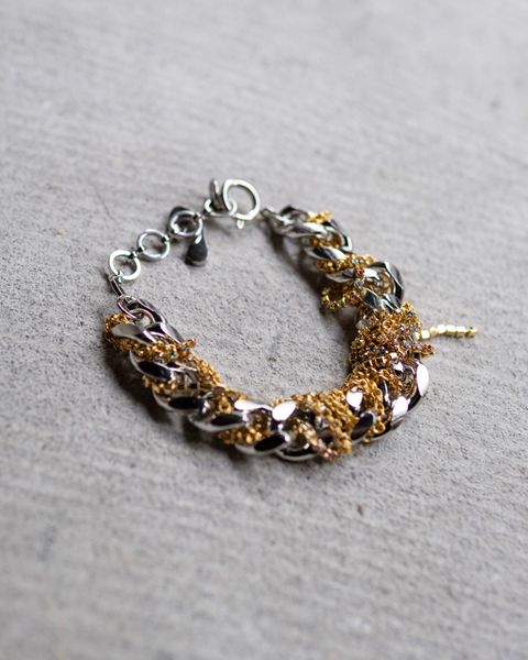 Broken "Miçanga" Bracelet / Silver