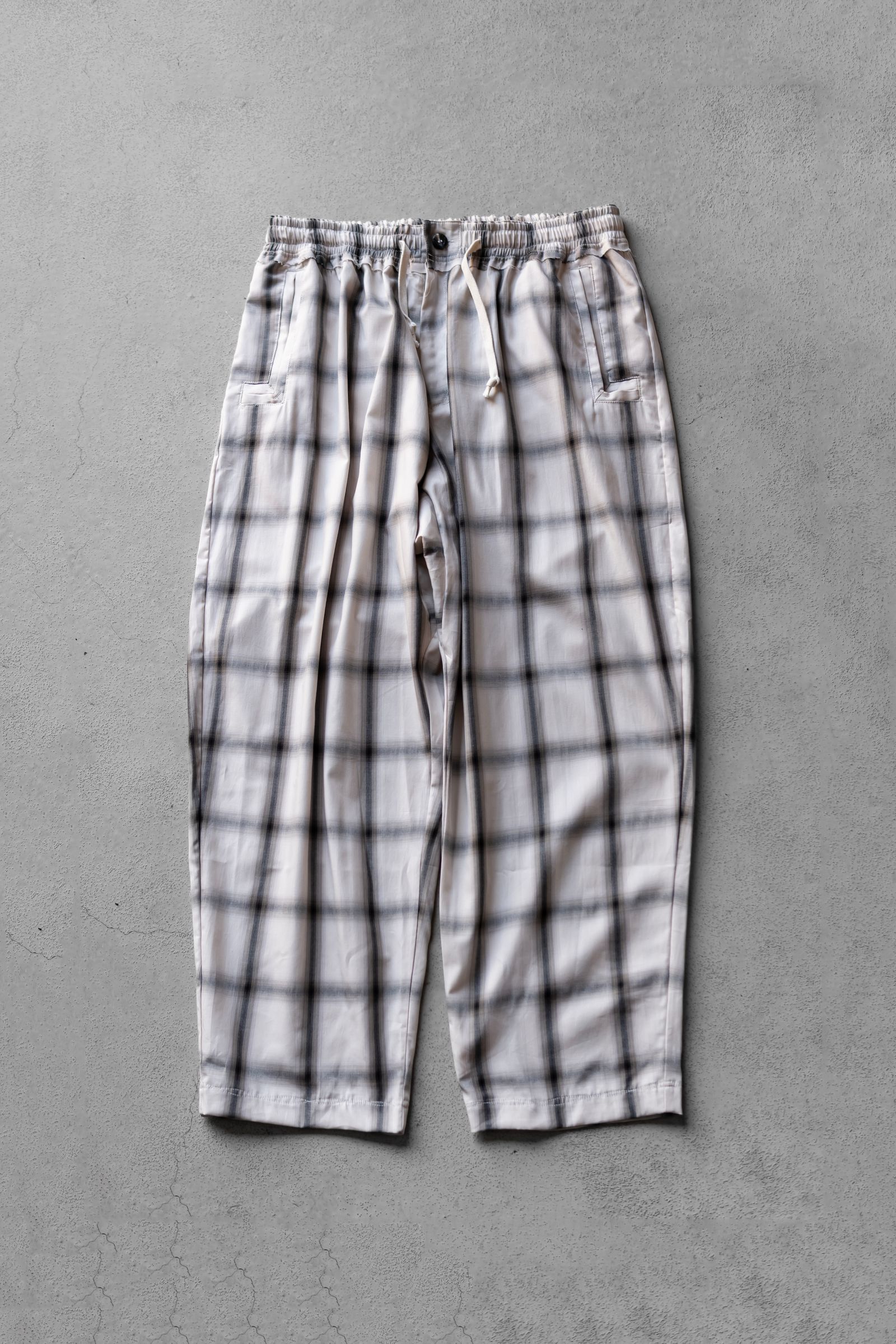Cotton Ombre L-pocket Craftsman Pajama Pants / Beige