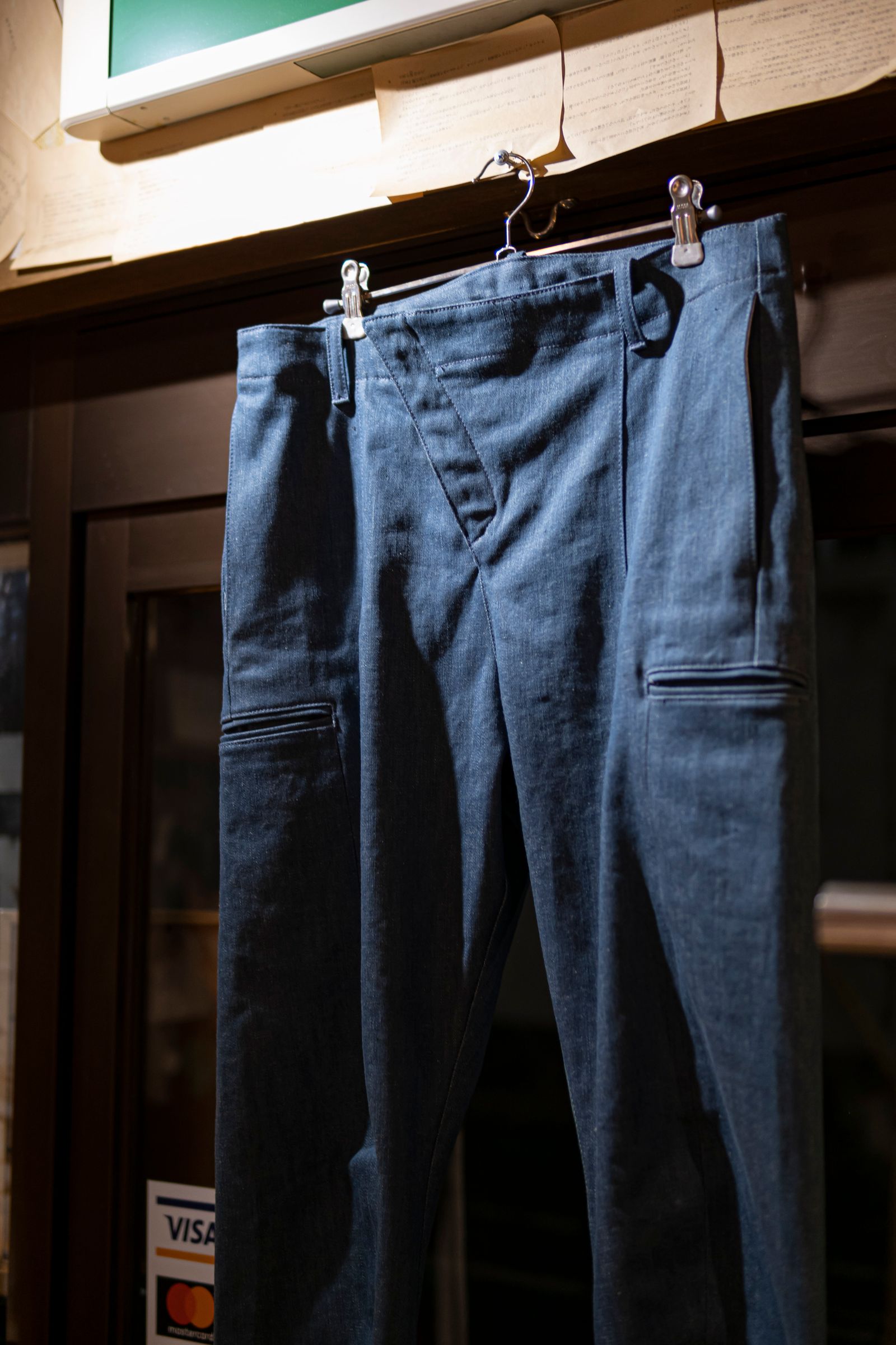 【LIMITED EDITION】15oz denim tapered pants / indigo
