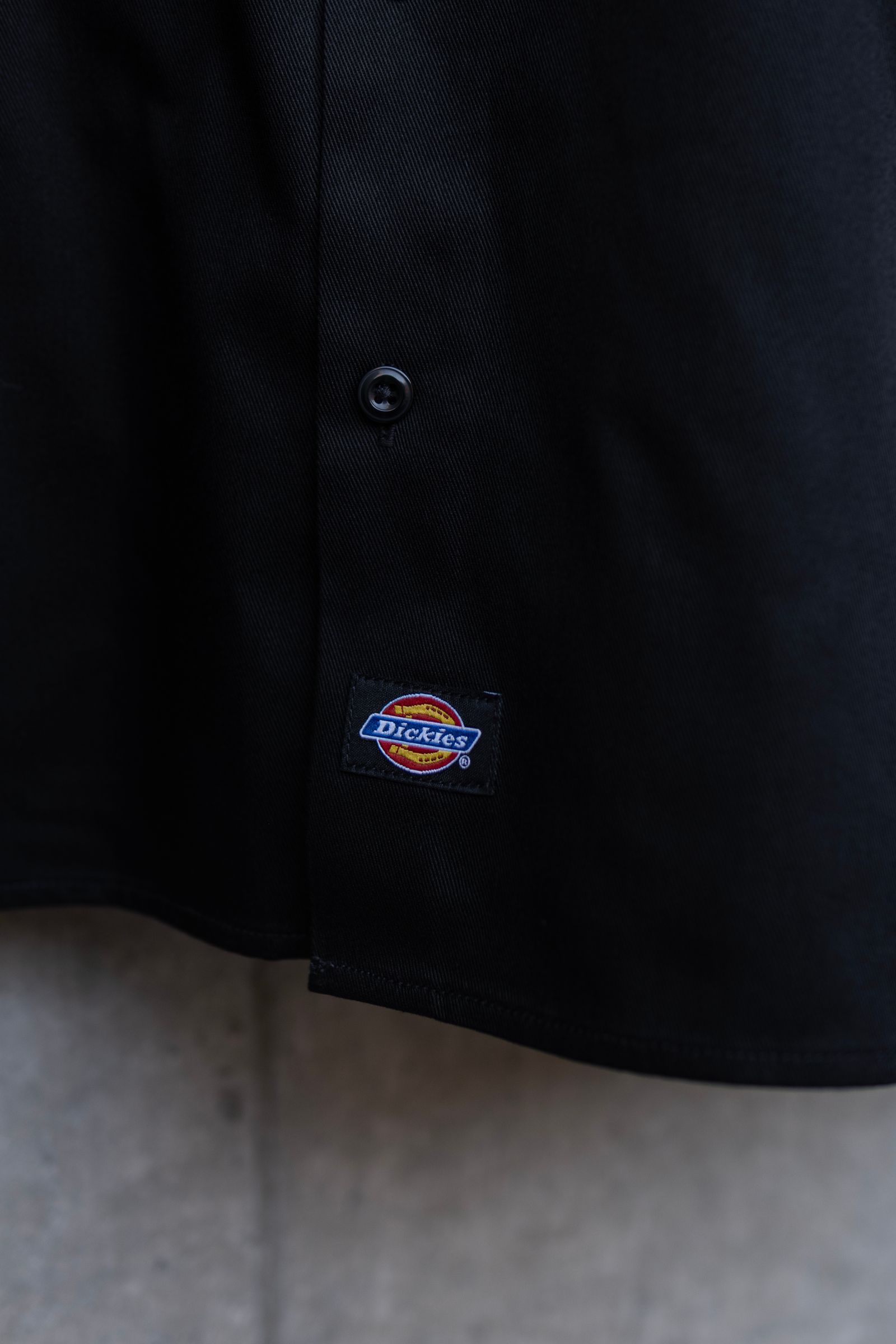 【SHINYAKOZUKA×Dickies】GIANT WORK SHIRT WITH DICKIES / BLACK