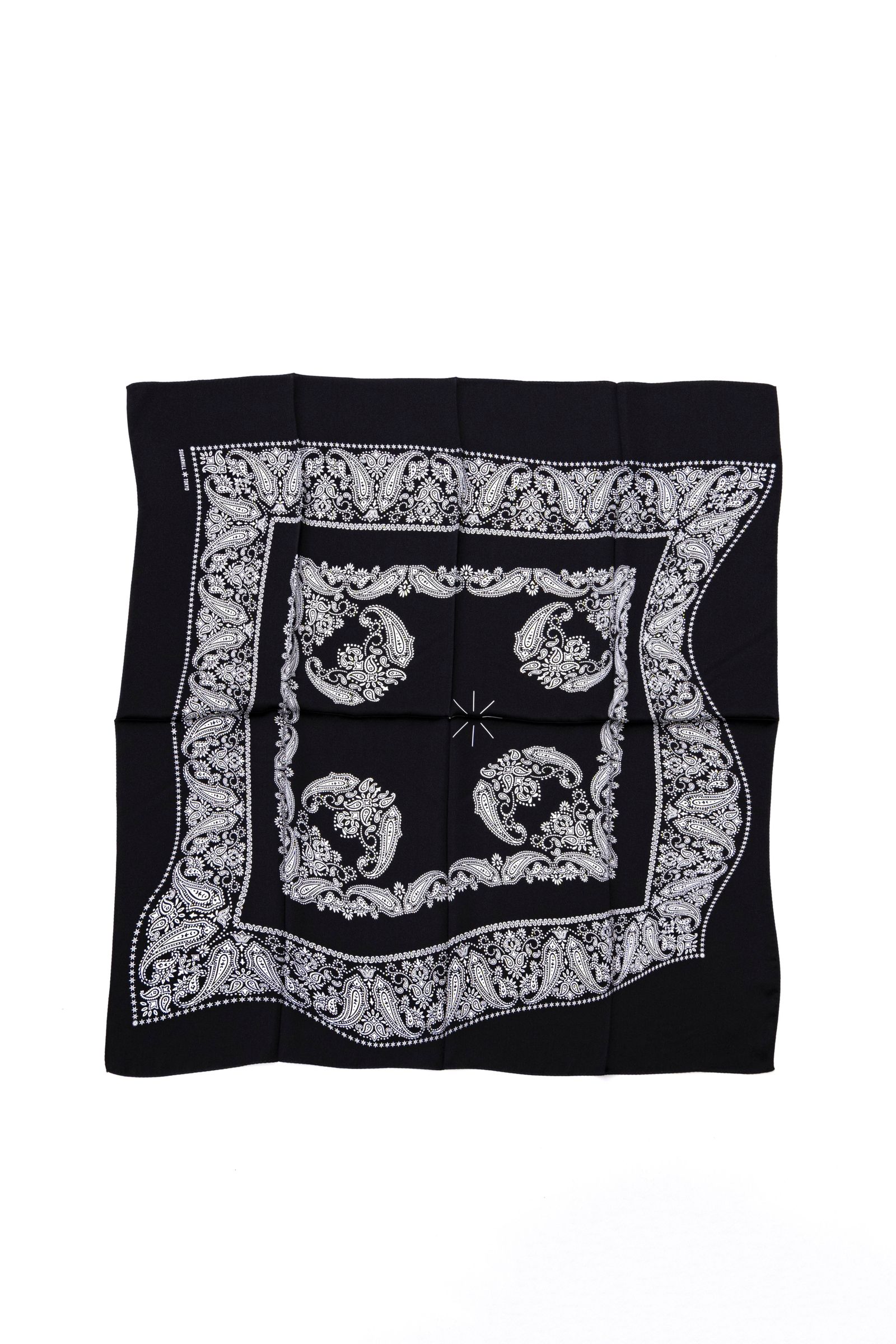 SUGARHILL - BENDED SCARF / BLACK | Retikle Online Store