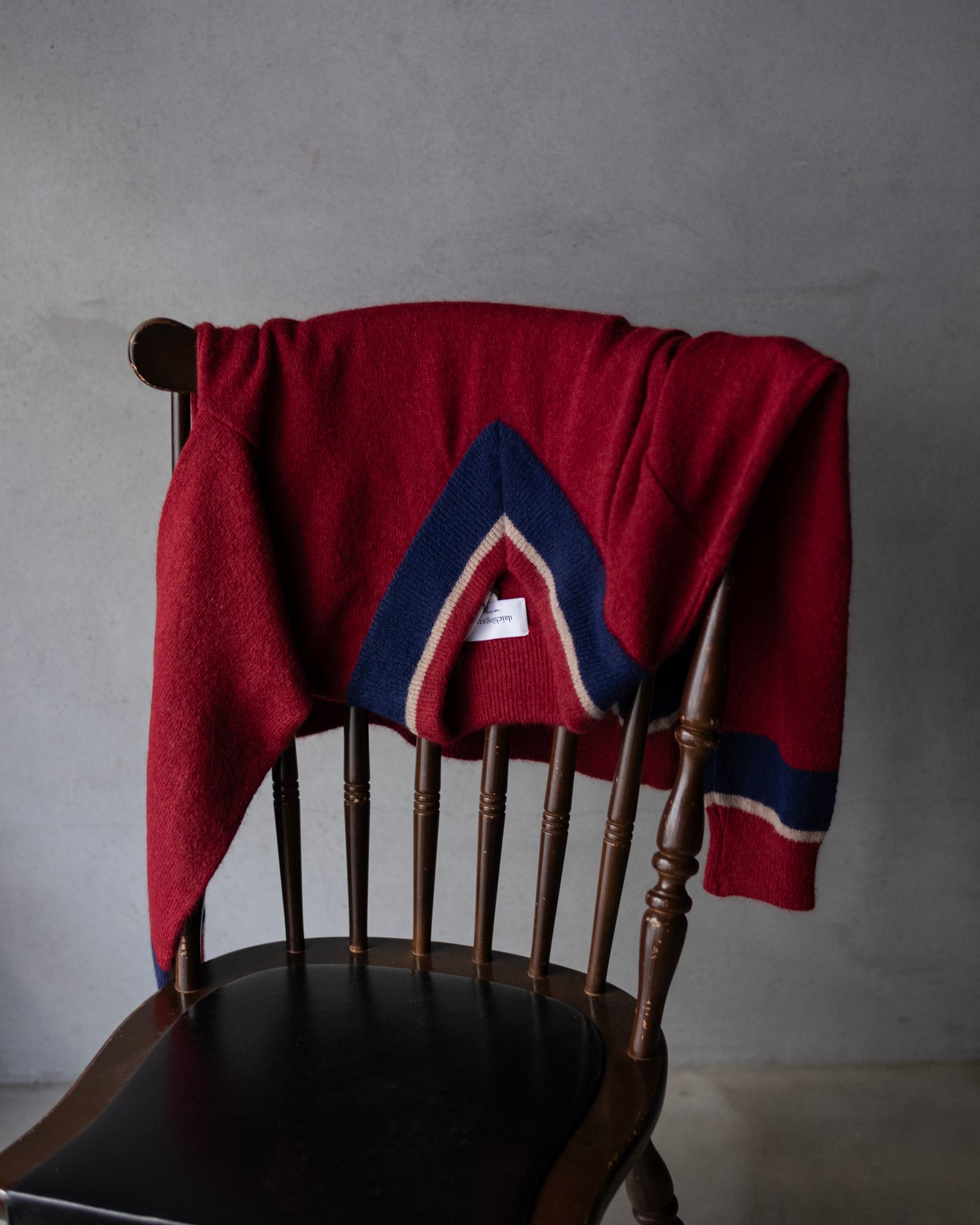 ALPACA TILDEN KNIT / RED